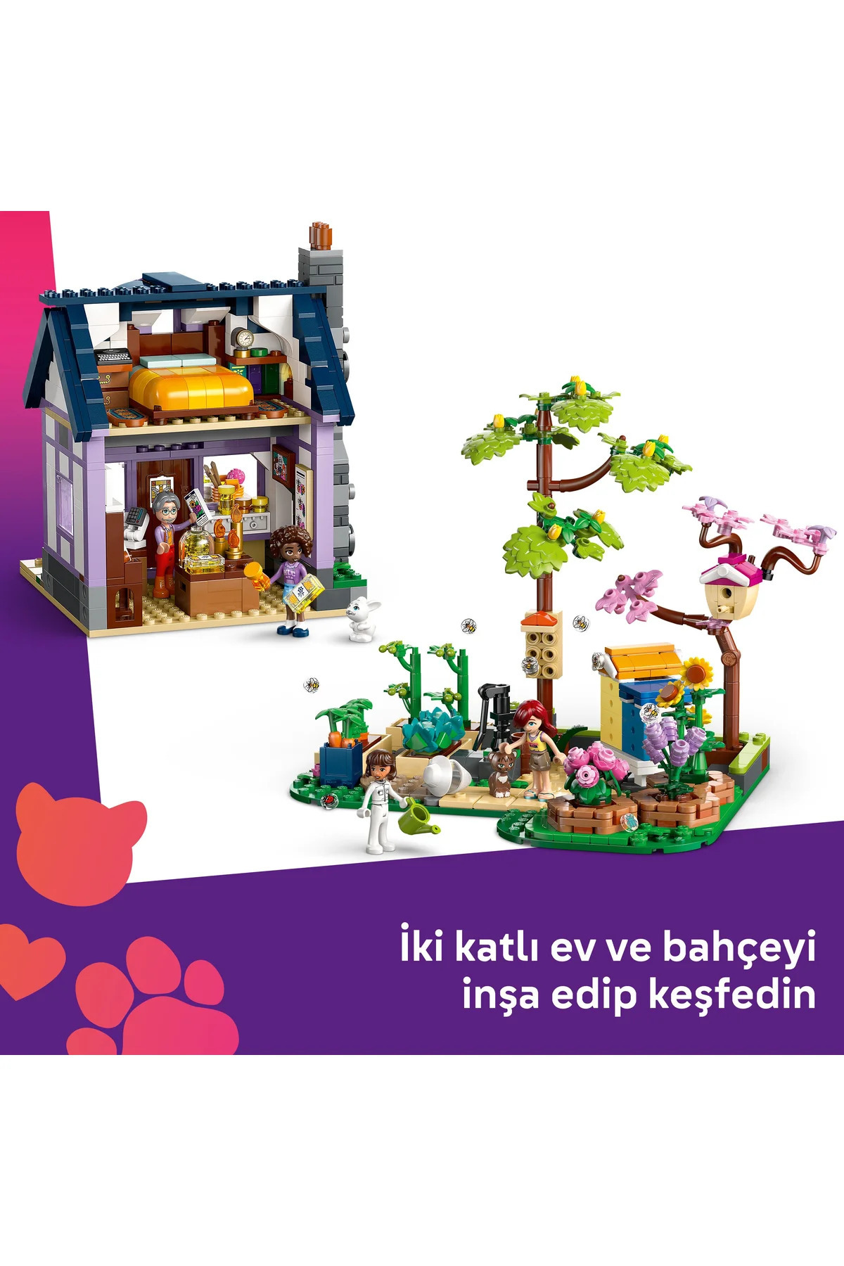 ® خانهٔ زنبورداران و باغ گل فِرِندز، مجموعهٔ ساختنی ۴۲۶۶۹ برای کودکان بالای ۱۲ سال (۱۱۶۱ قطعه)