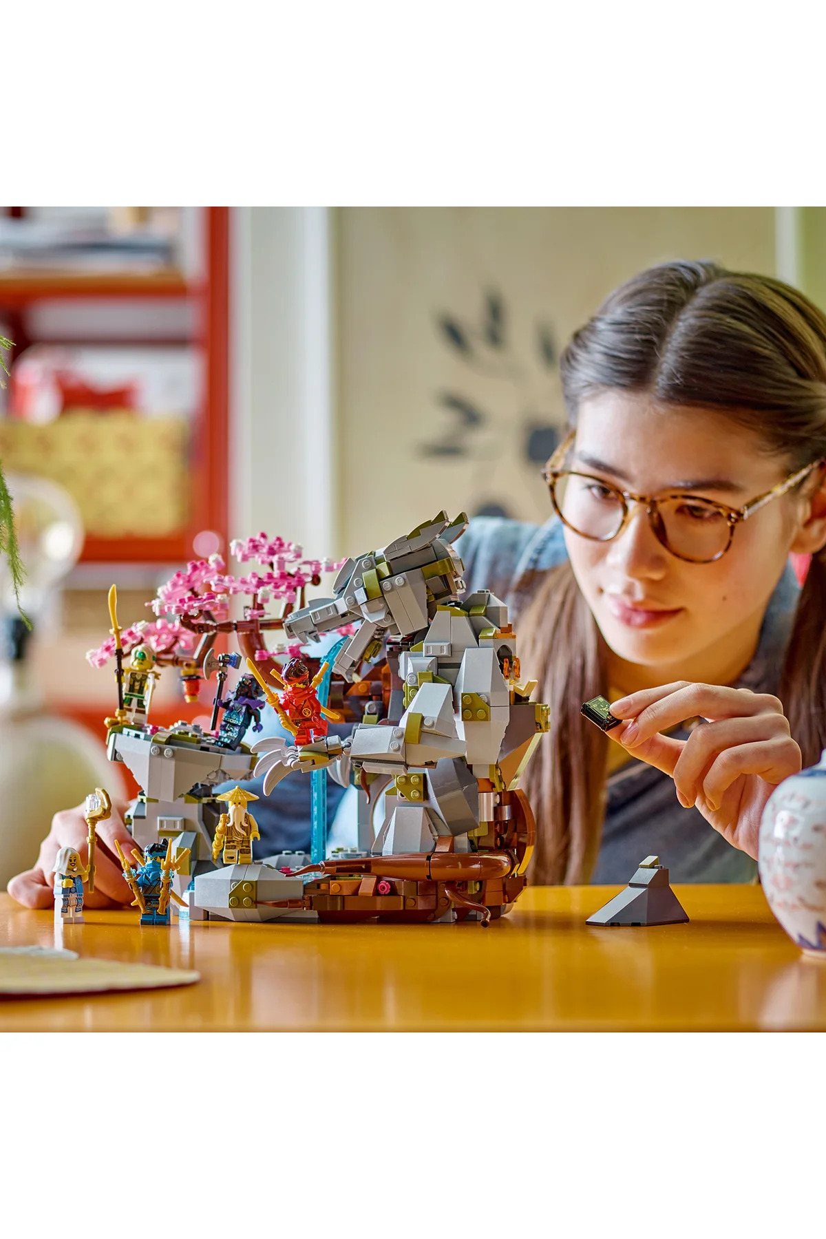 مجموعه ساختنی ®نینجاگو معبد سنگ اژدها ۷۱۸۱۹ برای کودکان ۱۳ سال به بالا (۱۲۱۲ قطعه)