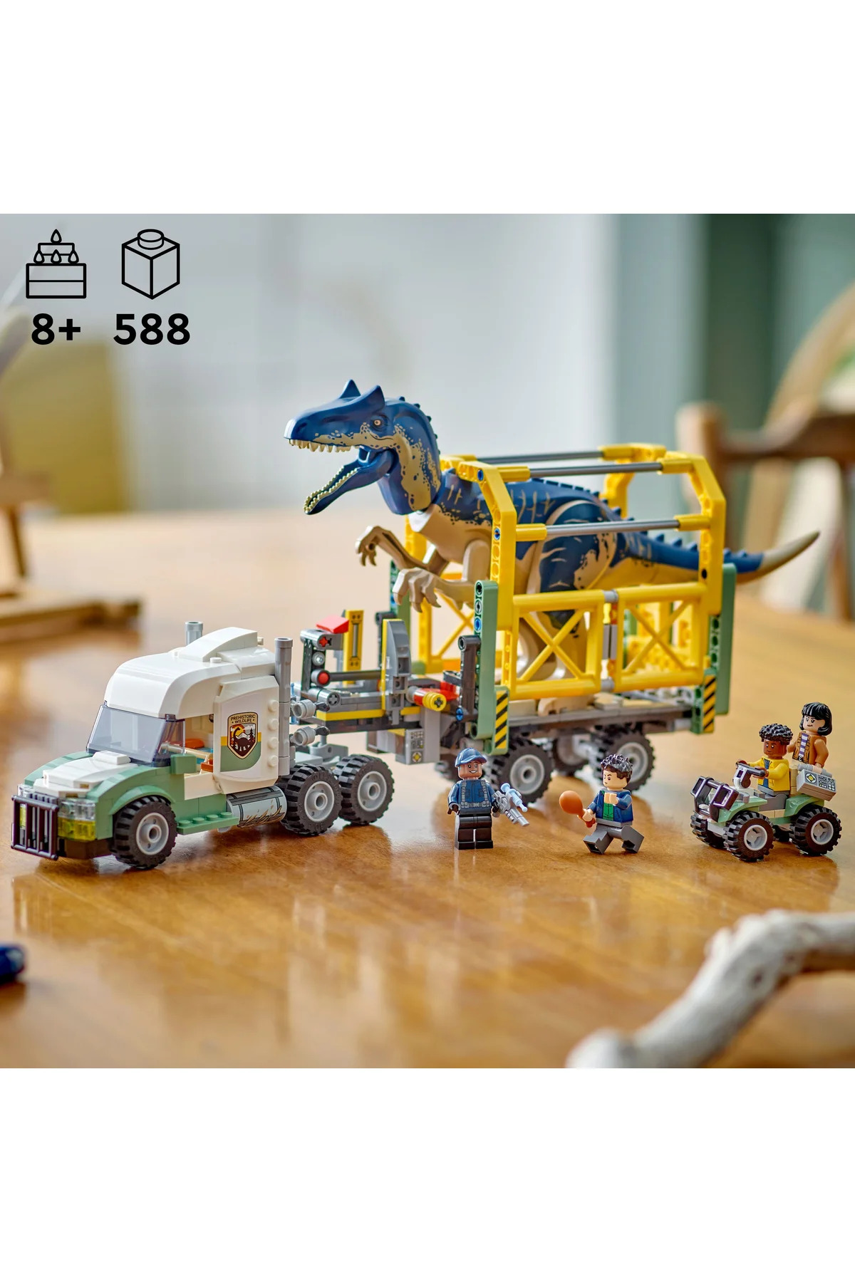 دنیای ژوراسیک – مأموریت دایناسور: کامیون حمل آلووسوروس ۷۶۹۶۶