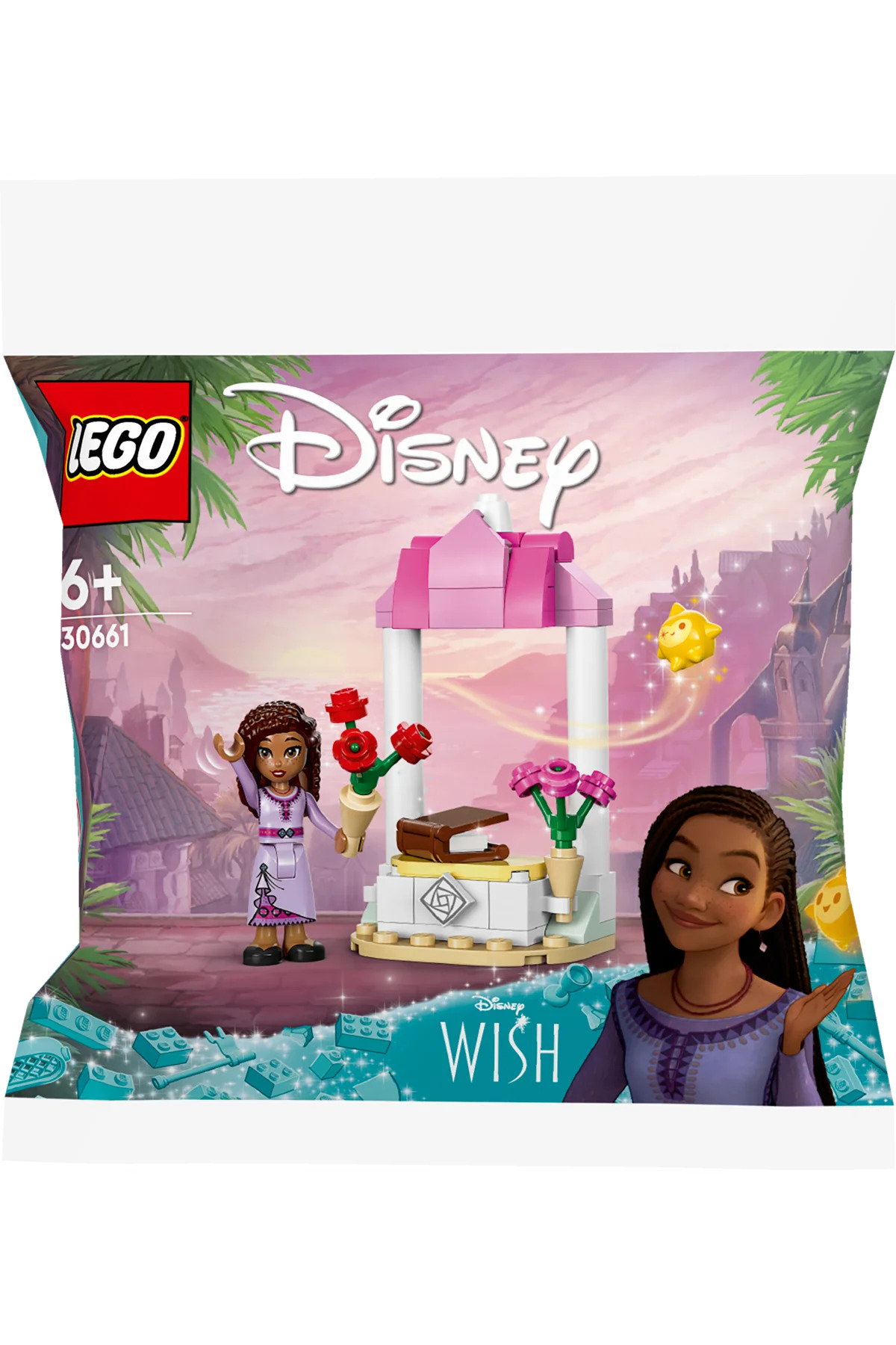 LEGO ® Disney™ Asha'nın Karşılama Standı 30661 - 6+ Çocuklar İçin Oyuncak Yapım Seti (46Parça) fotoğrafı 2 (önizleme)
