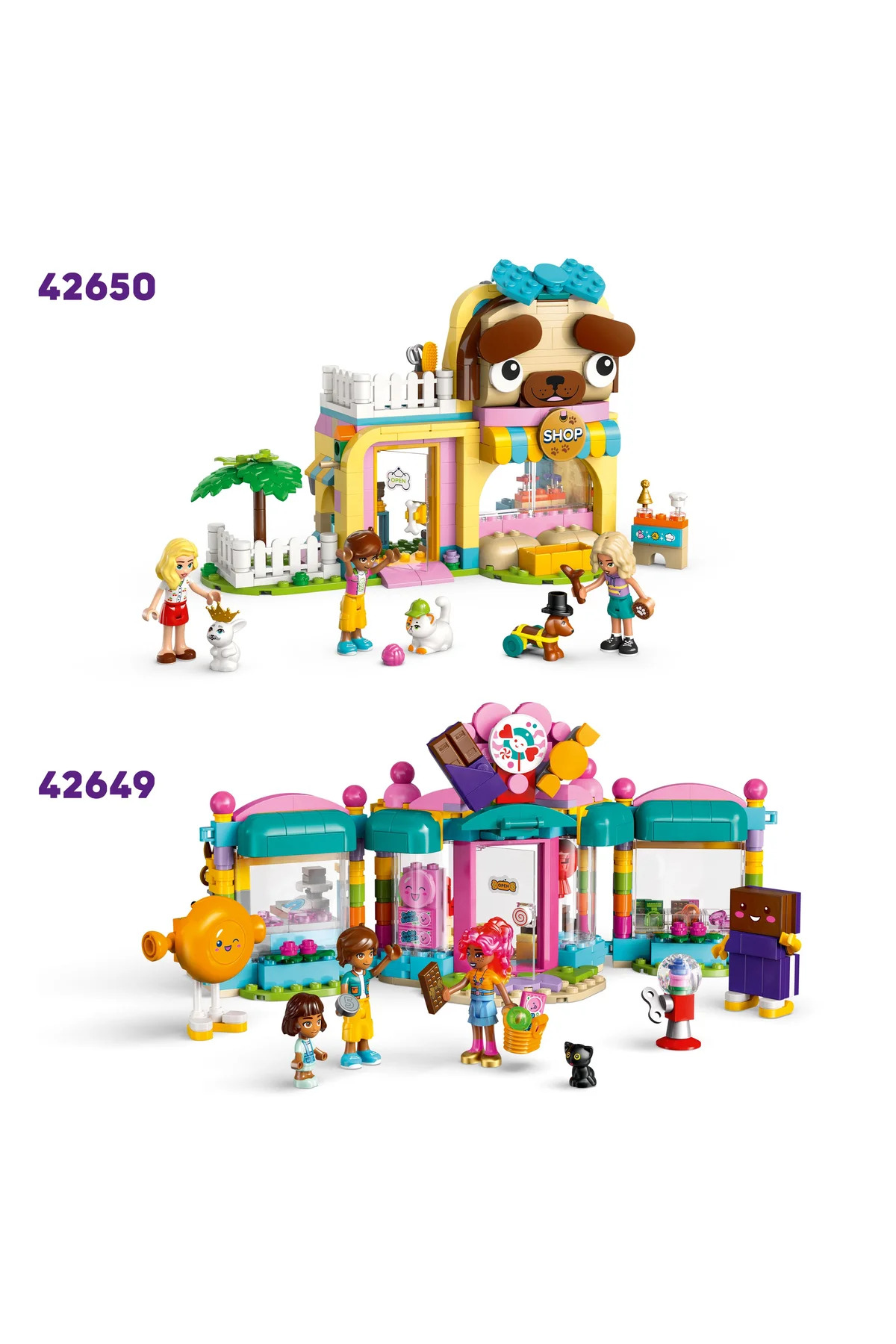 مجموعه ساختنی سالن مو و لوازم جانبی فرندز ®، ۴۲۶۶۲، برای کودکان ۷ سال به بالا (۳۴۷ قطعه)