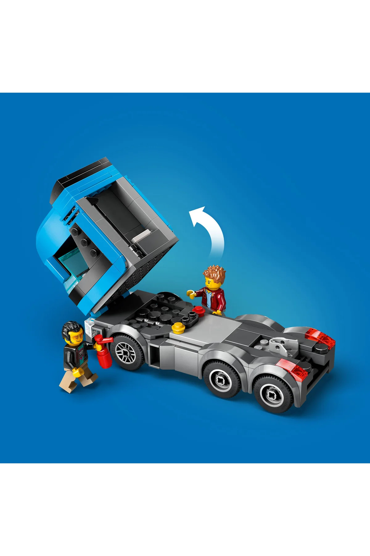 ® کامیون حمل خودرو سیتی کار با خودروهای اسپرت، مجموعه ساختنی ۶۰۴۰۸ برای کودکان ۷ سال به بالا (۹۹۸ قطعه)