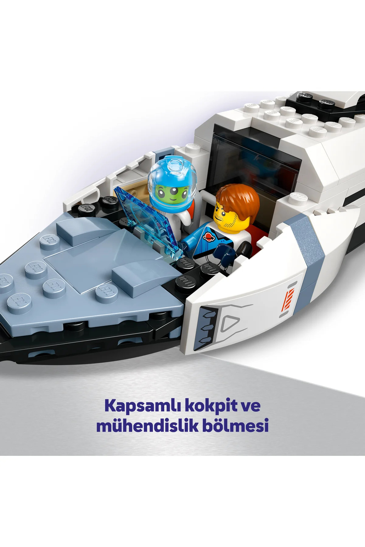 کشتی فضایی ماژولار شهری گالاکتیک ۶۰۴۴۶ ® - مجموعه ساختنی اسباب‌بازی خلاقانه برای کودکان ۷+ (۷۱۷P)