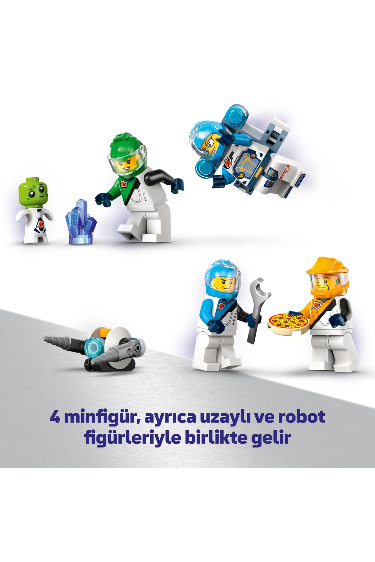 کشتی فضایی ماژولار شهری گالاکتیک ۶۰۴۴۶ ® - مجموعه ساختنی اسباب‌بازی خلاقانه برای کودکان ۷+ (۷۱۷P)