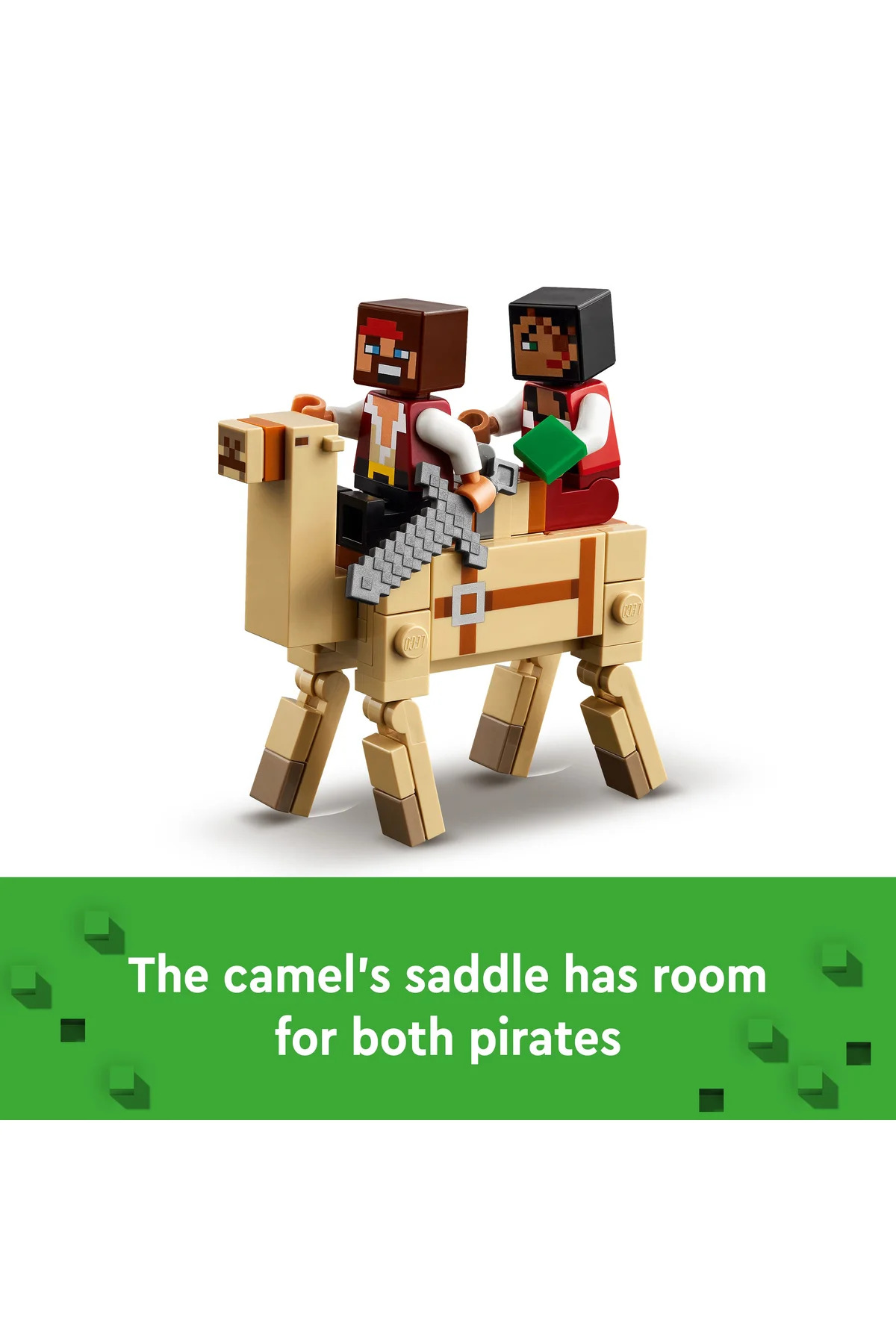 ® ماینکرفت ® سفر با کشتی دزدان دریایی ۲۱۲۵۹ – ست ساختنی خلاقانه برای سنین ۸ سال به بالا (۱۶۶ قطعه)