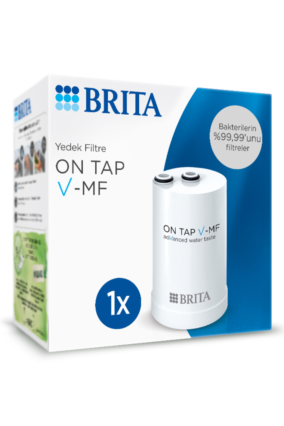 BRITA On Tap V-MF Musluk Üstü Filtreleme Sistemi Yedek Filtresi