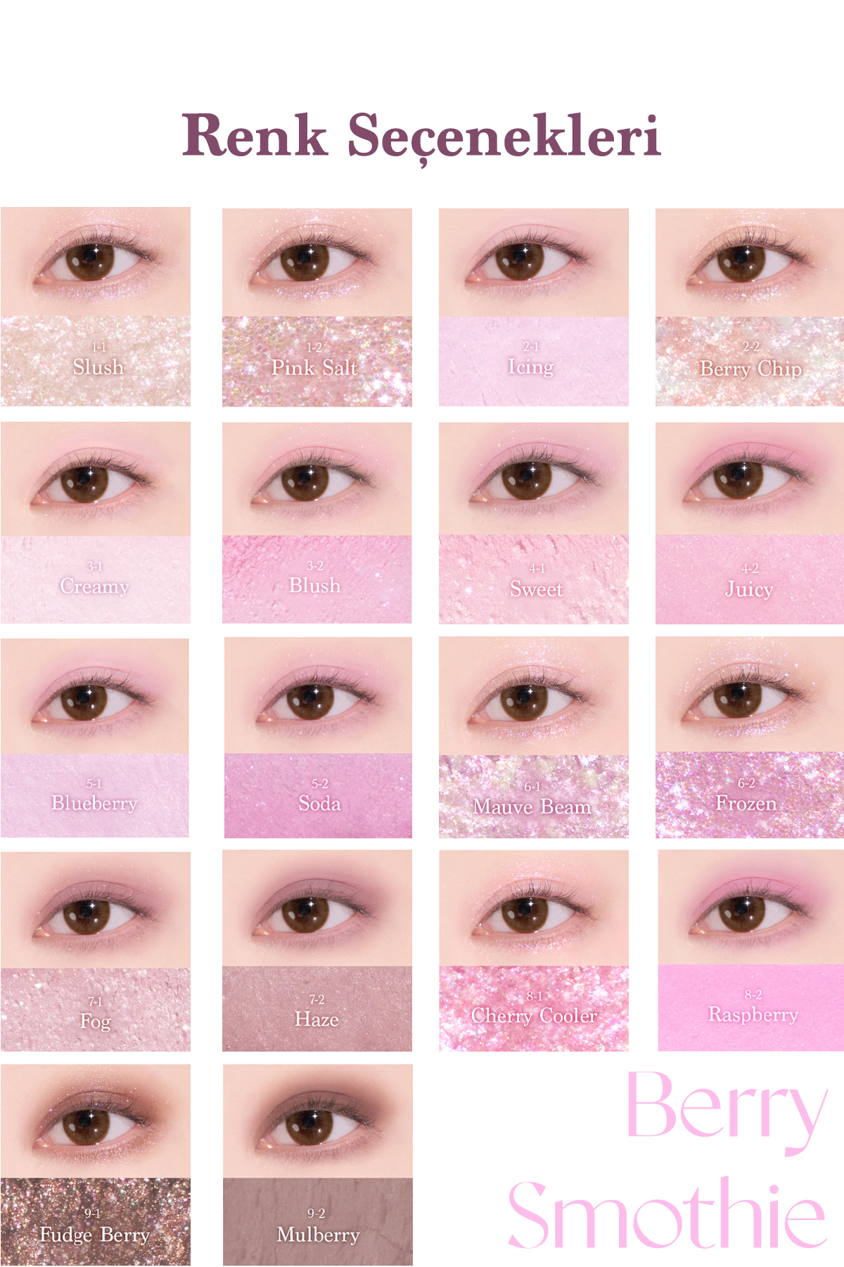 سایه چشم  رنگارنگ dasique | 111647 اورجینال - تصویر 3