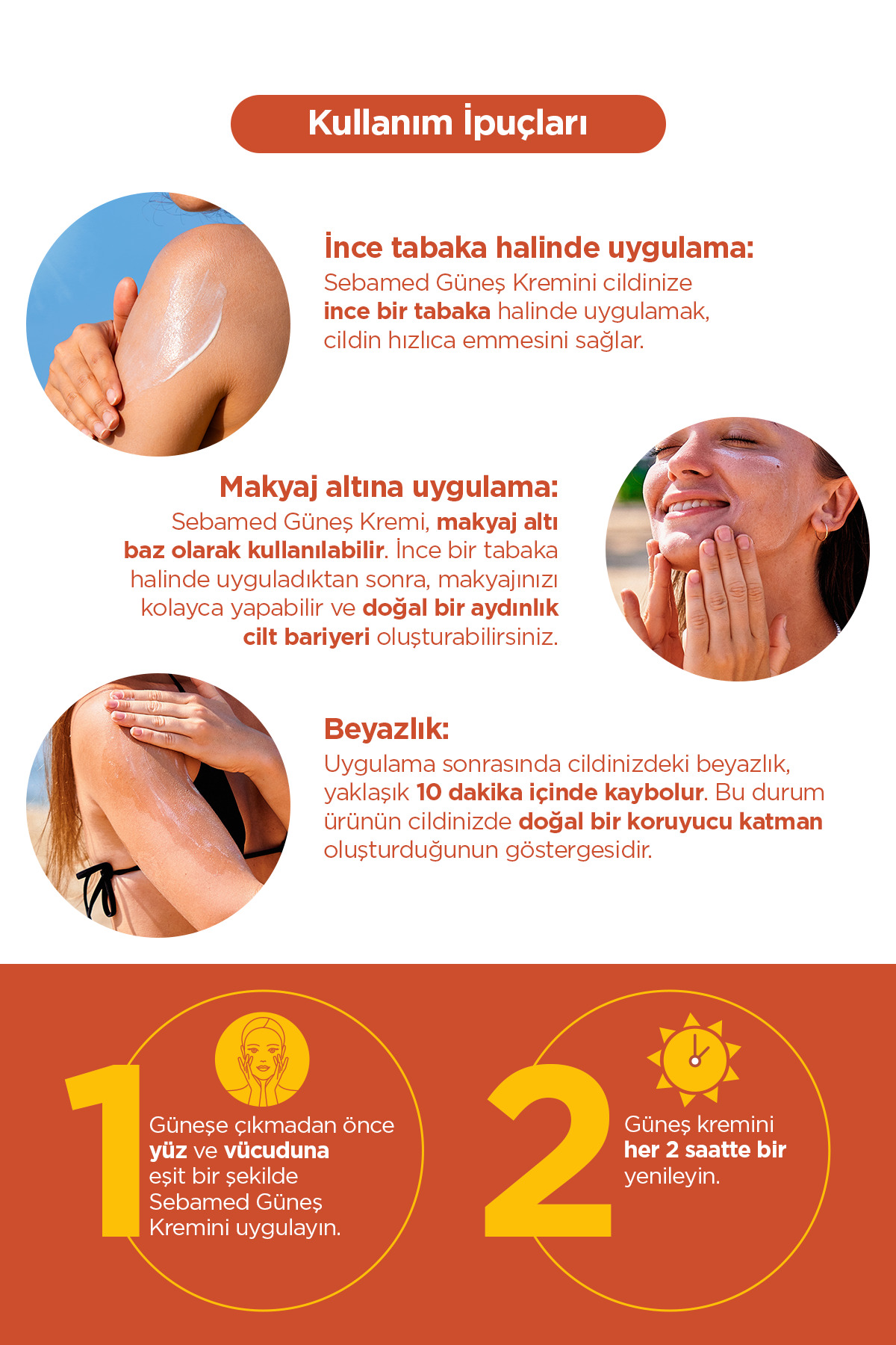 Cilt Bakım Yağı 125 ml ve Güneş Kremi SPF 50+ 50 ml Çatlak Karşıtı Nemlendirici Yüksek Koruma Seti — SET.SBMD.16 — تصویر 10 از 10