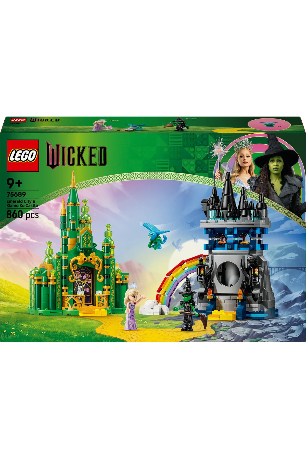 ® شهر زمردی ویدیک و قلعه کیامو کو ۷۵۶۸۹ – اسباب‌بازی ساختنی برای سنین ۹ سال به بالا (۸۶۰ قطعه)