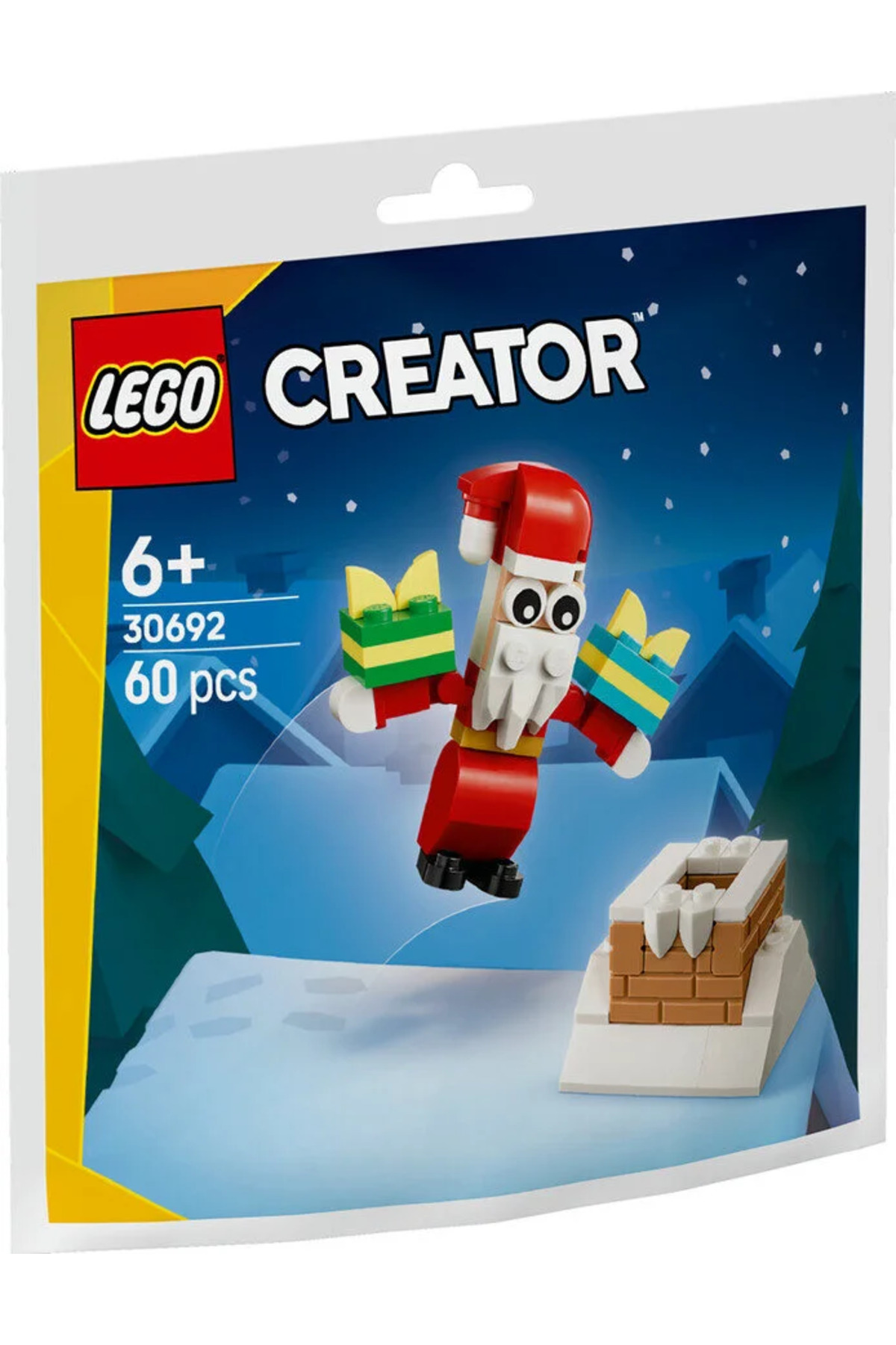 LEGO 30692 Noel Baba İle Baca Eğlencesi ( Polybag )