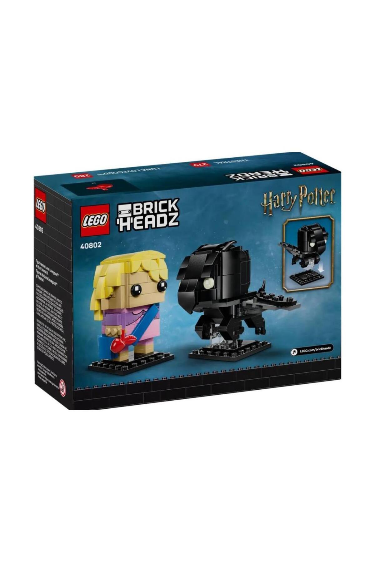 فیگورهای Brickheadz هری پاتر، لونا لاوگود و ثِستِرال ۴۰۸۰۲