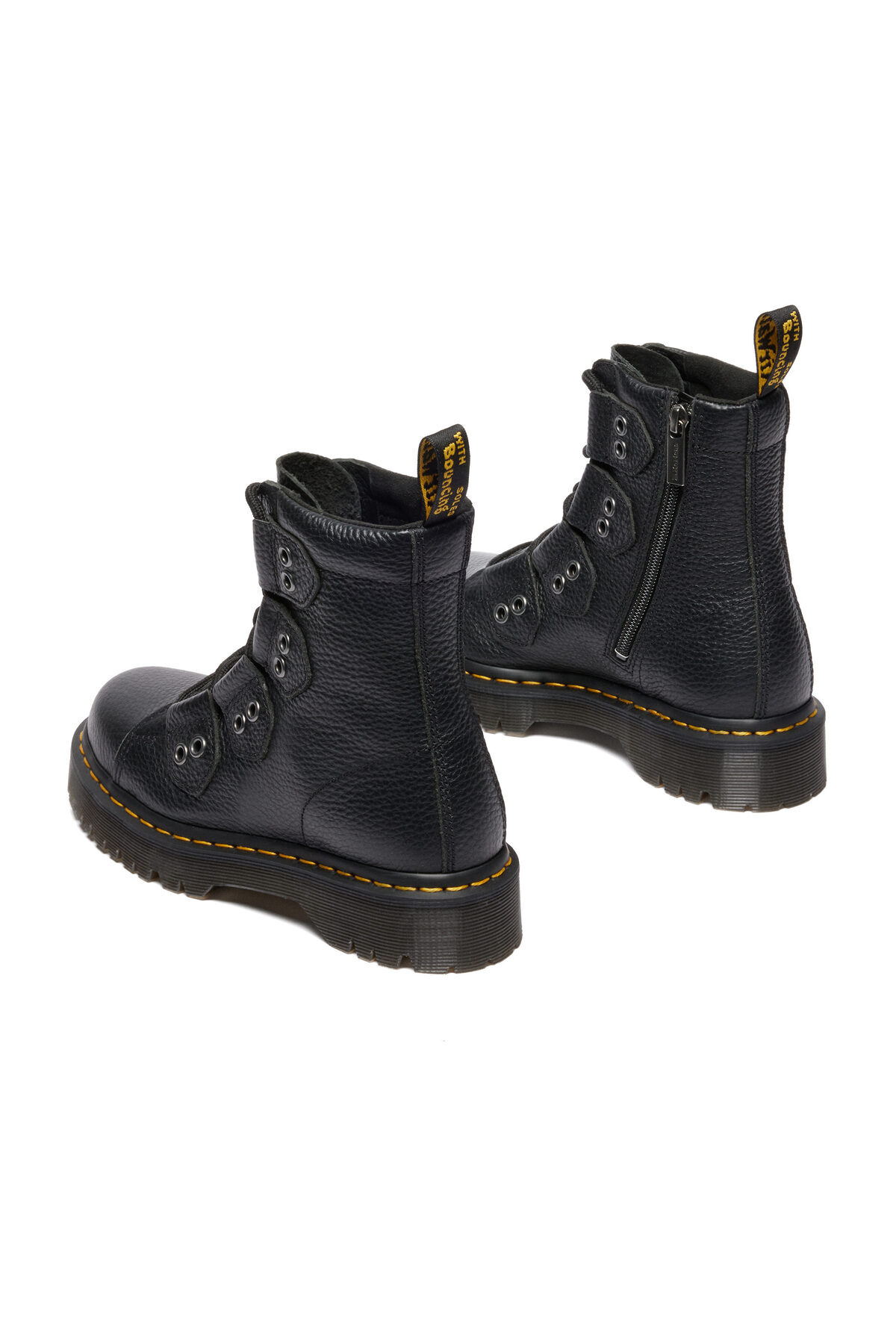 Dr. Martens 1460 Bex Ltt Černá Nappa s frézovaným vzorem