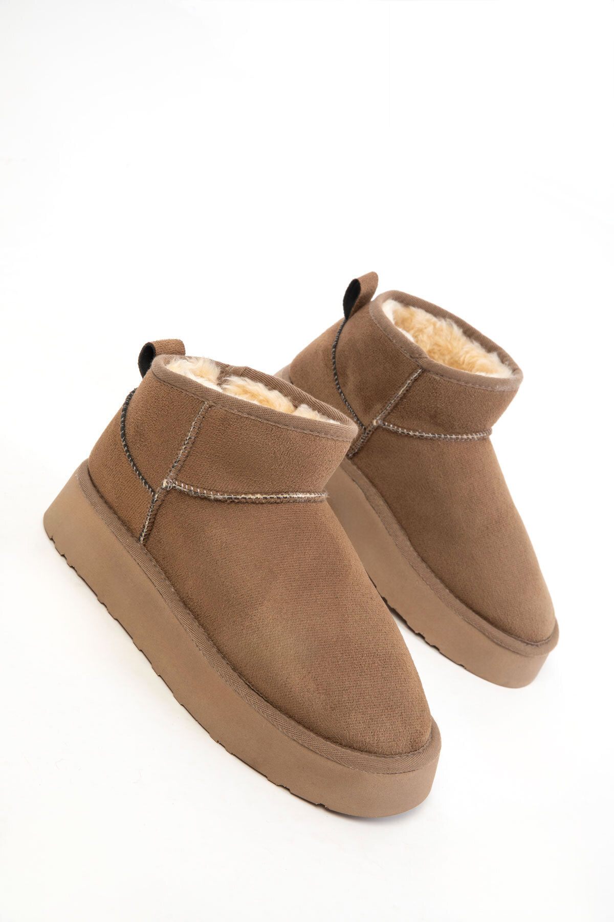 SOHO Buty damskie Mink Suede - model Bootie 19761