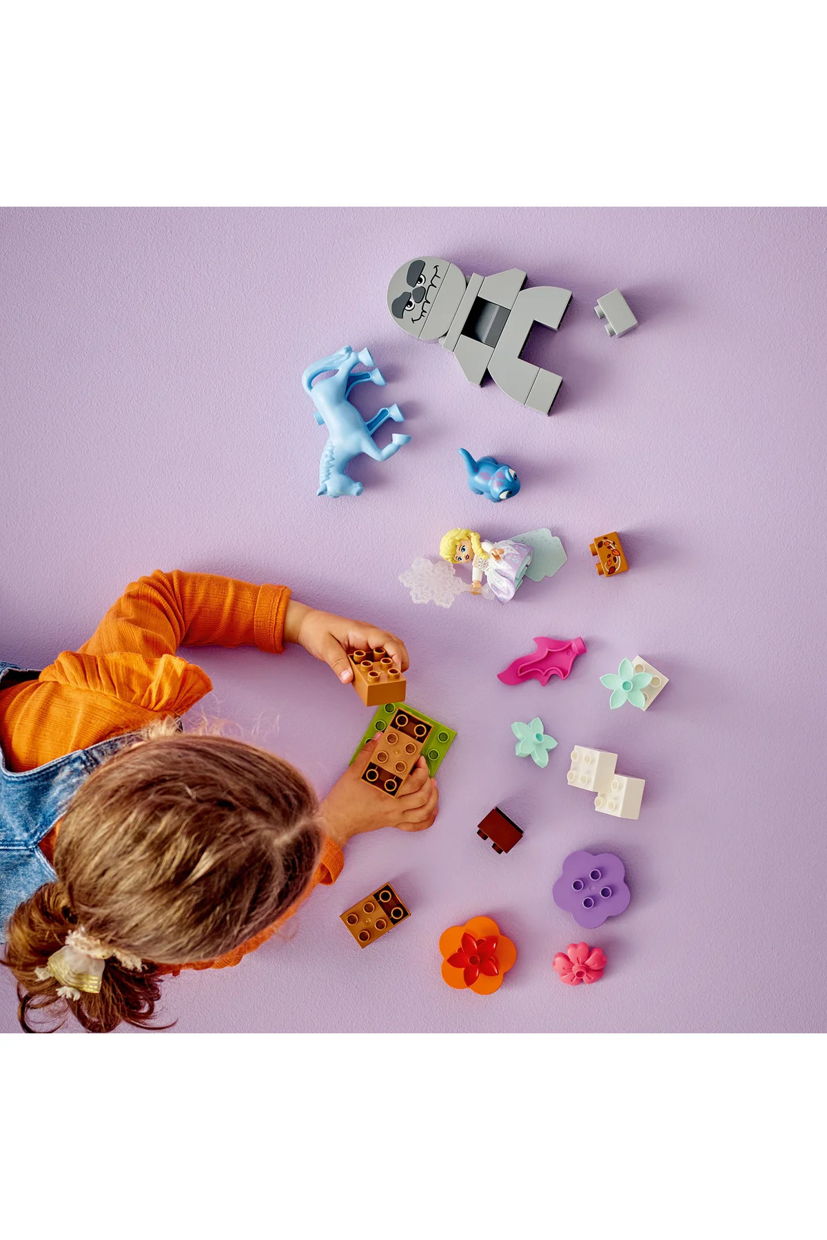 LEGO ® DUPLO® | Disney Elsa ve Bruni Büyülü Ormanda 10418 - 2+Eğitici Oyuncak Yapım Seti (31P) fotoğrafı 6 (önizleme)