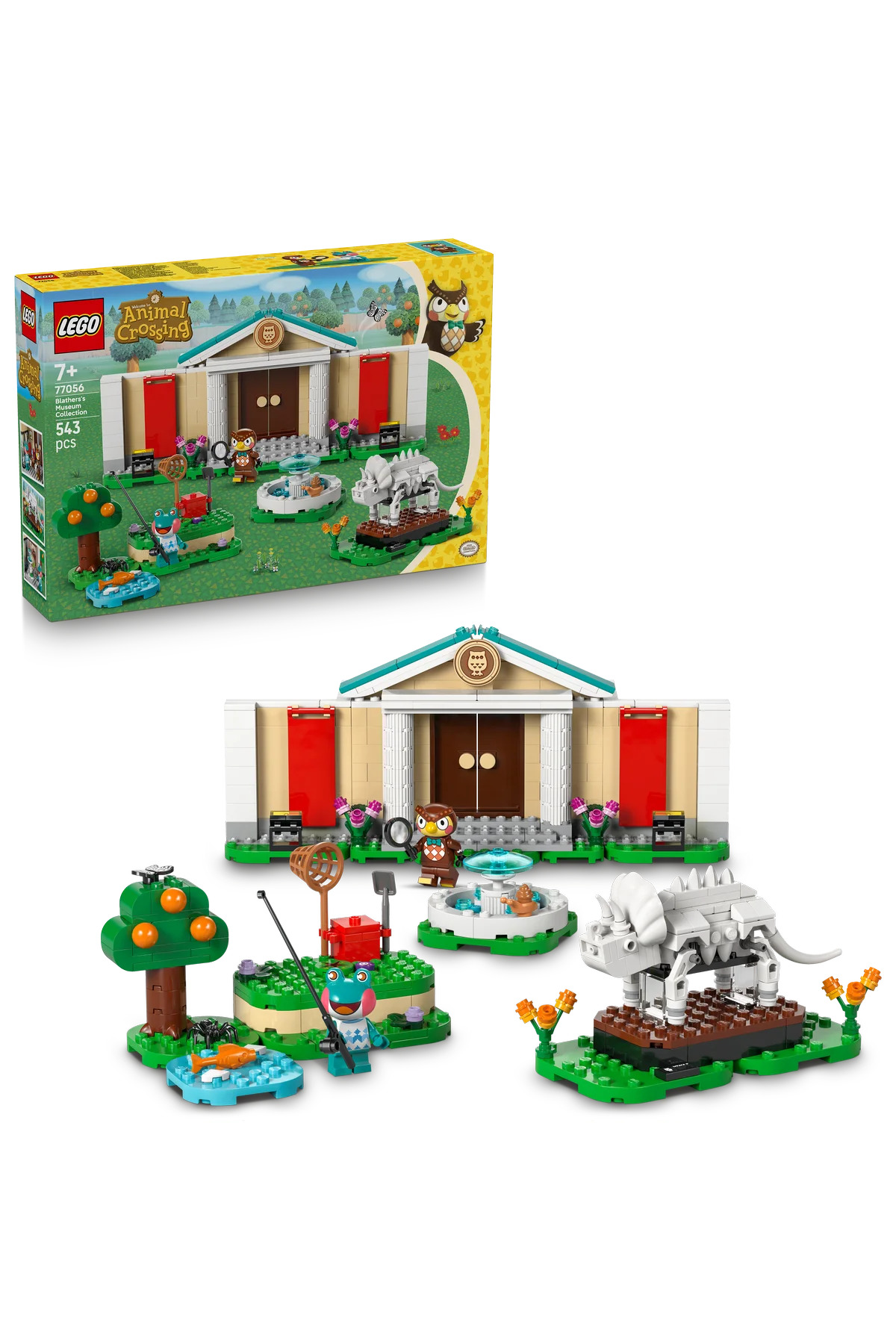 لگو ® Animal Crossing™ مجموعه موزه بلاترز ۷۷۰۵۶ - مجموعه اسباب‌بازی‌های خلاقانه برای ساختن بیش از ۷ نفر (۵۴۳ پیکسل)