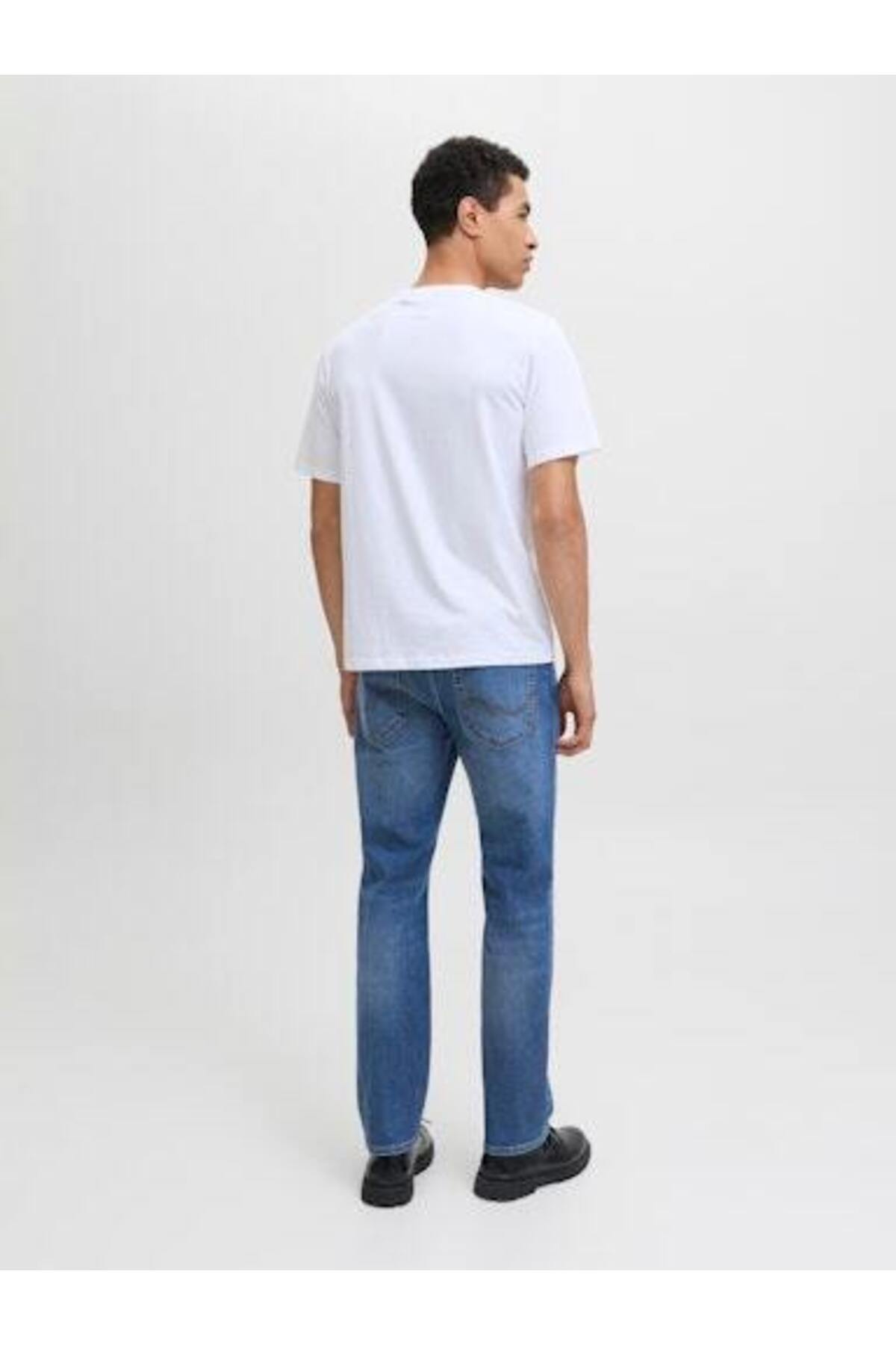 شلوار جین مردانه راسته فاق نرمال | جک اند جونز Jack & Jones 12282669 - تصویر 7