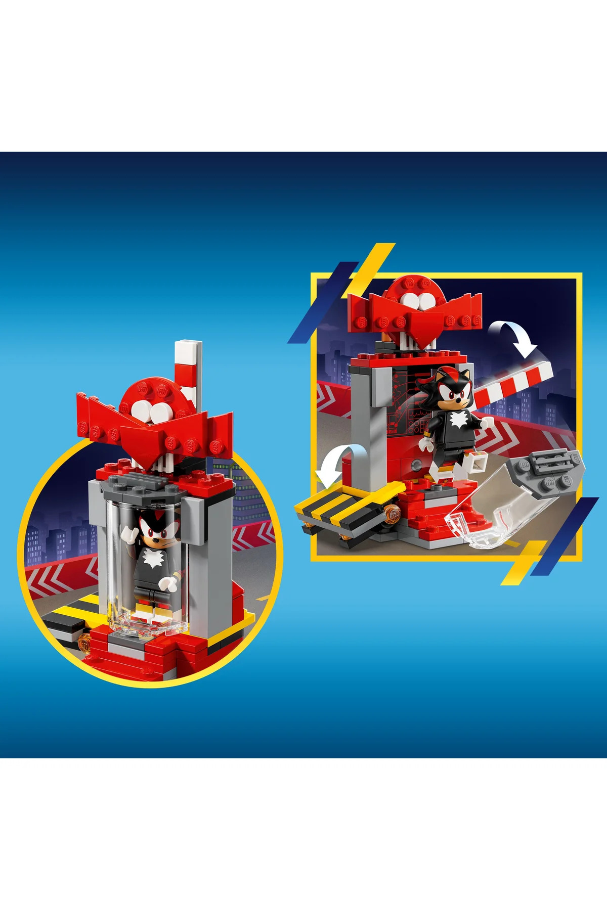 سونیک خارپشت™ شَدو خارپشت اِسکِیپ 76995 – مجموعه ساخت‌وساز برای سنین ۸ سال به بالا (۱۹۶ قطعه)