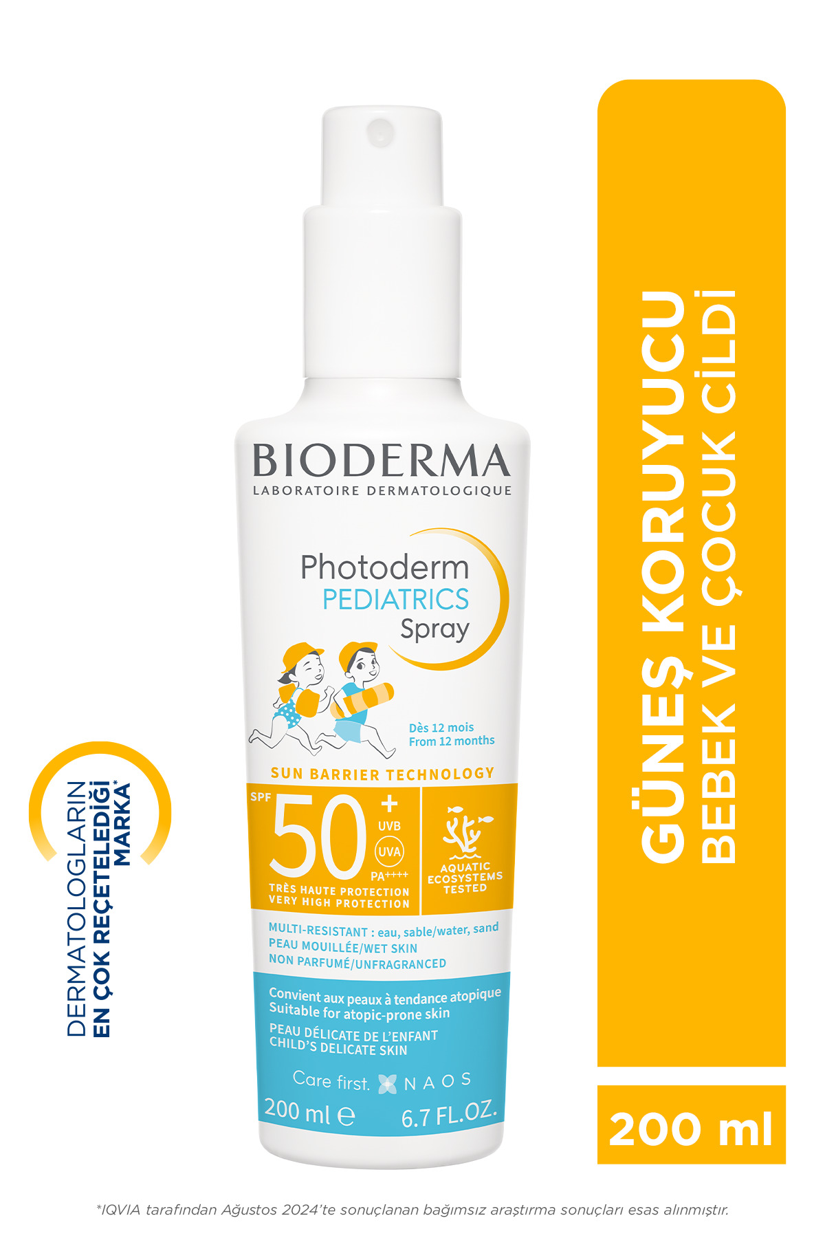 Bioderma Photoderm Kid Spray SPF50+ 200 ml