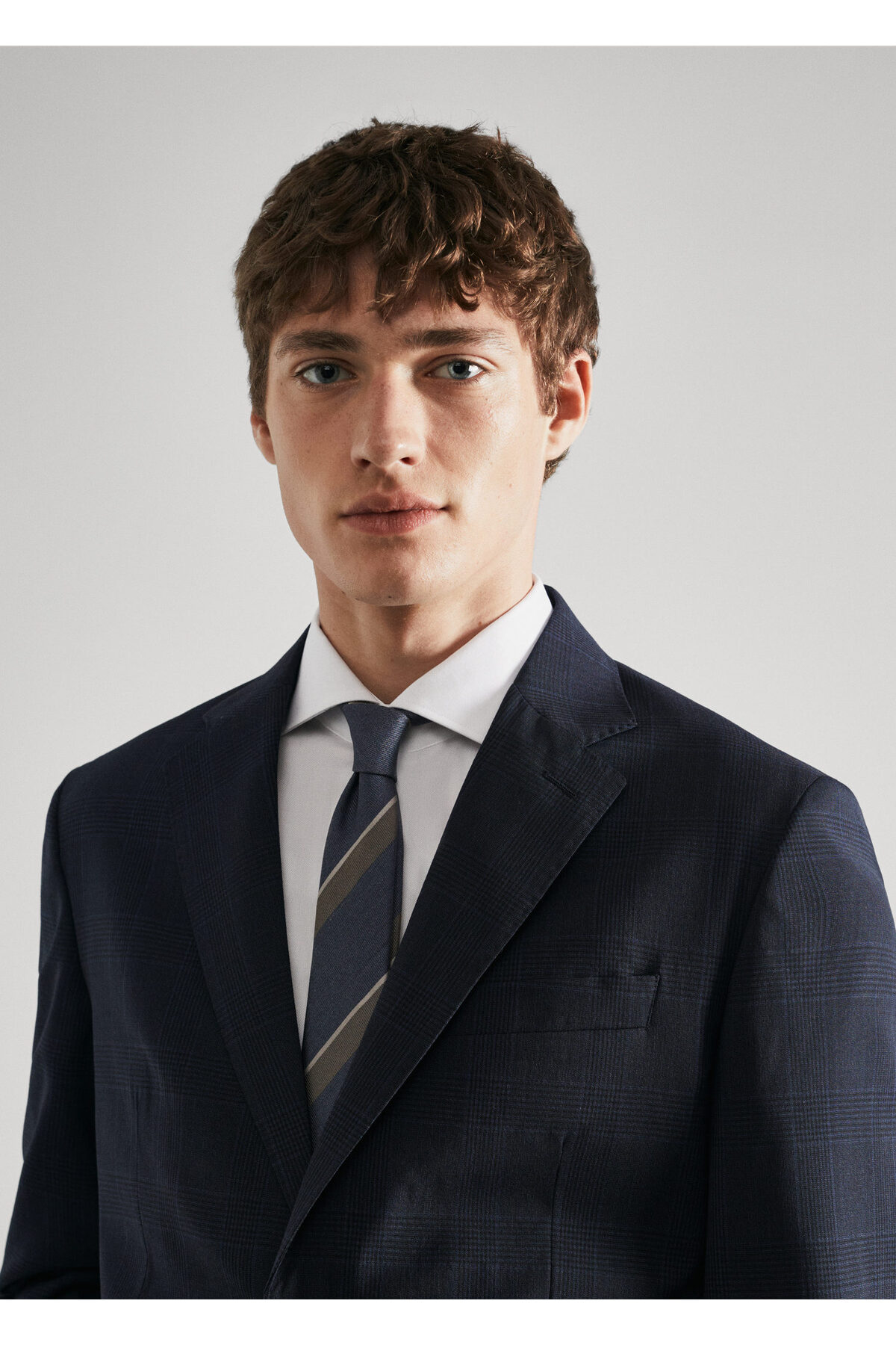 ژاکت مردانه آبی منگو | 47094008 اورجینال - تصویر 4