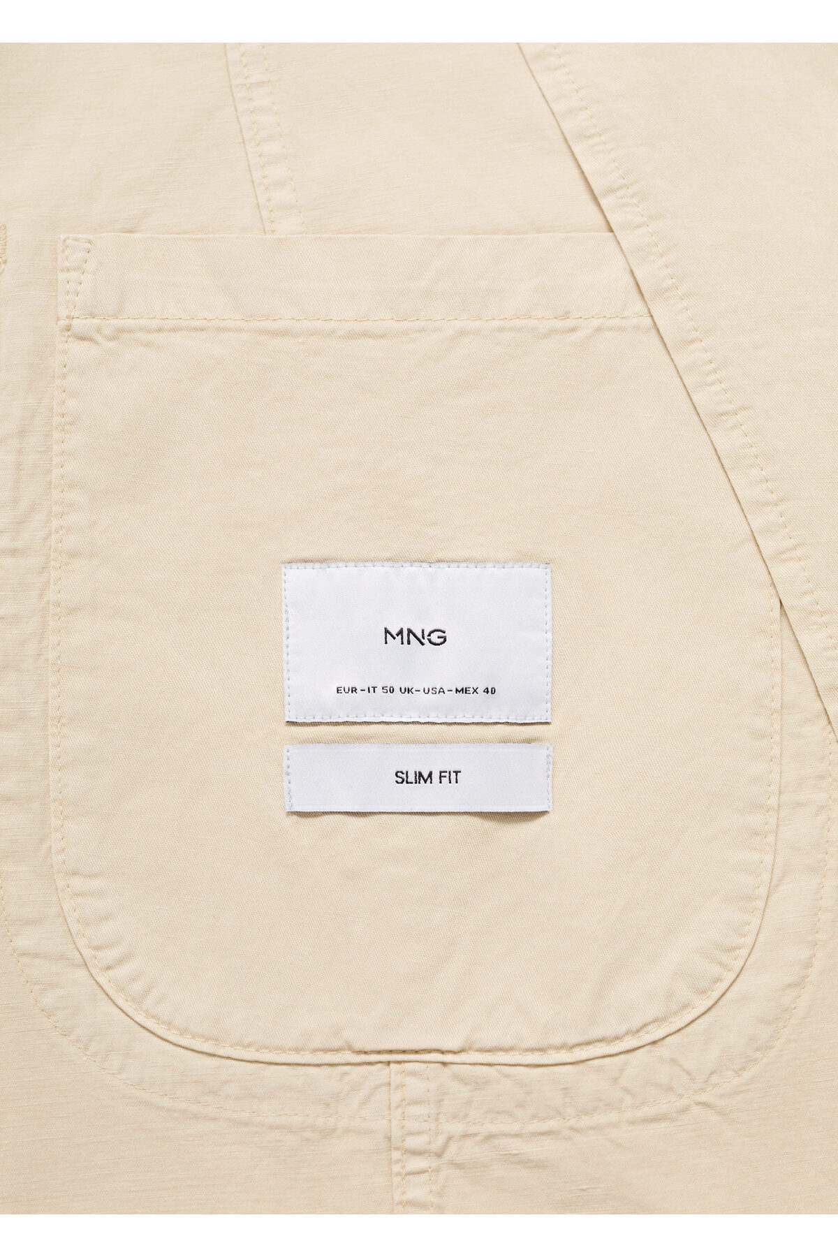 ژاکت مردانه بژ منگو | 77010575 اورجینال - تصویر 9