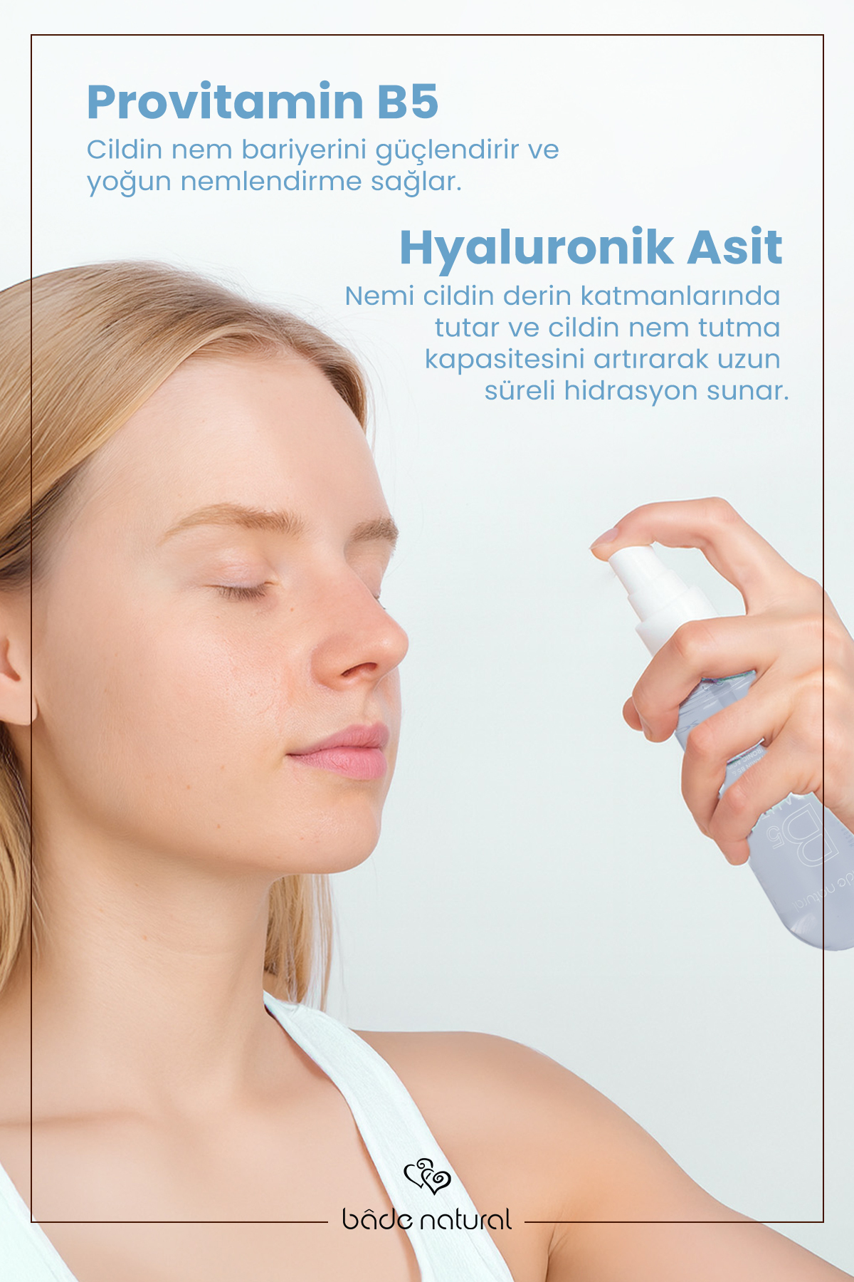 Vitamist Provitamin B5 & Hyaluronik Asit Yüz Spreyi 100 ml — BN.0437 — تصویر 2 از 5