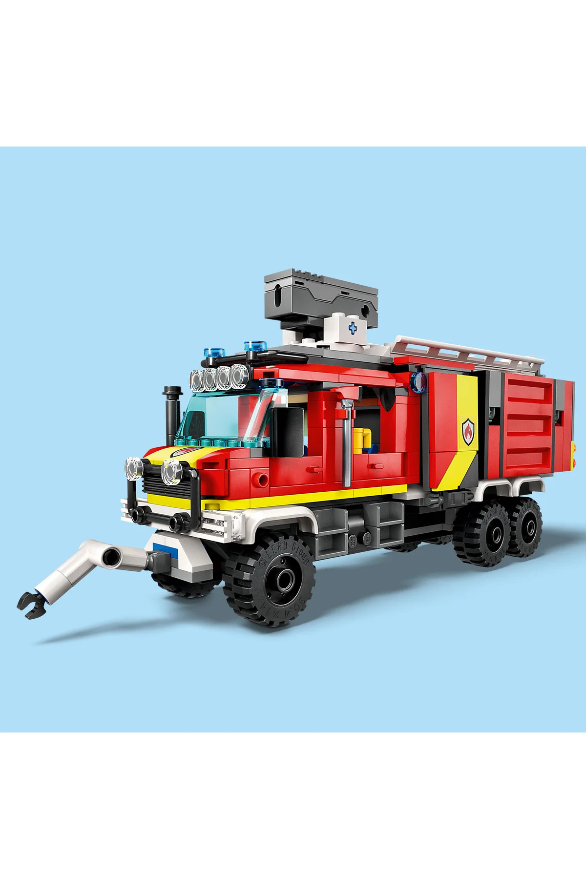® کامیون فرماندهی آتشنشانی شهری ۶۰۳۷۴ – مجموعه ساختنی خلاقانه ۷+ (۵۰۲P)