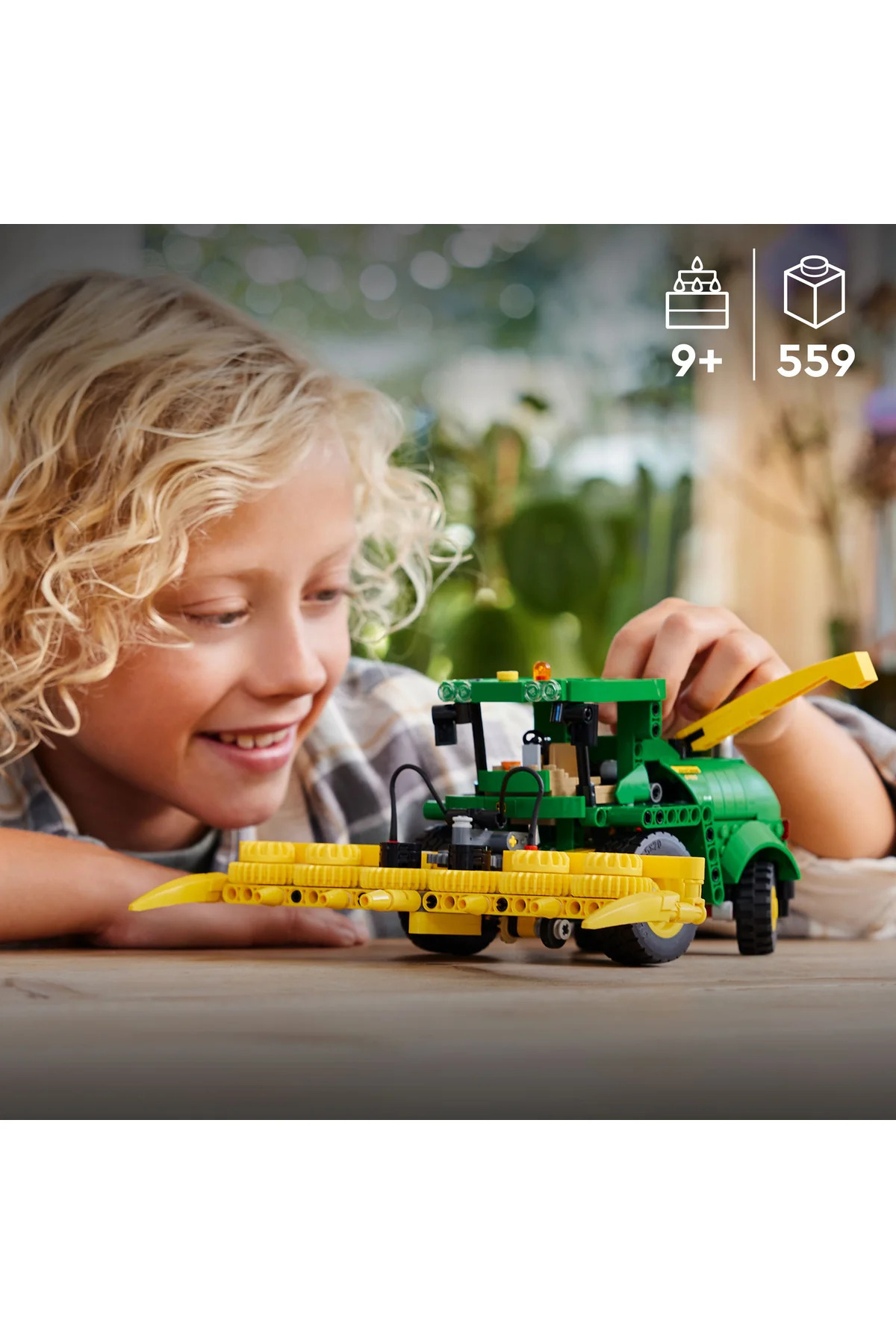 ® تکنیک جان دیر ۹۷۰۰ دروگر علوفه ۴۲۱۶۸ - مجموعه ساخت مدل اسباب‌بازی خلاقانه ۹+ (۵۵۹P)