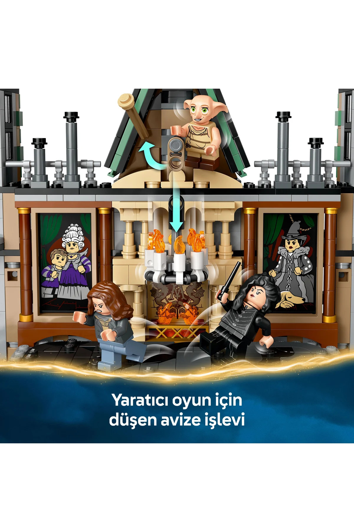 ® مجموعه ساختنی هری پاتر عمارت مالفوی ۷۶۴۵۳ برای کودکان ۱۰+ سال (۱۶۰۱ قطعه)