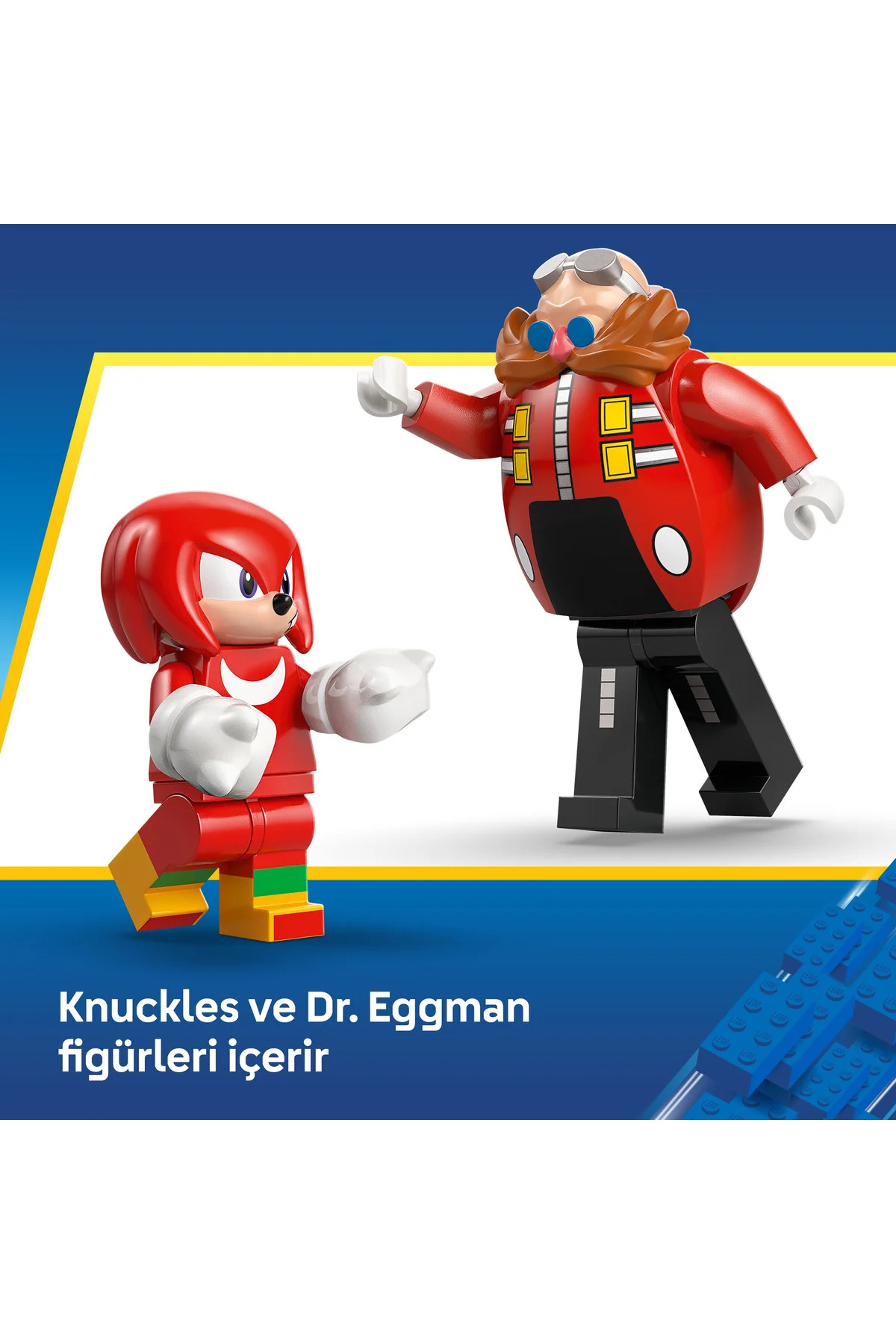 ® سونیک خارپشت: ناکلز در برابر ربات تخمشکن دکتر اجمن ۷۷۰۰۵ – ست اسباببازی ۸+ سال (۳۵۰P)