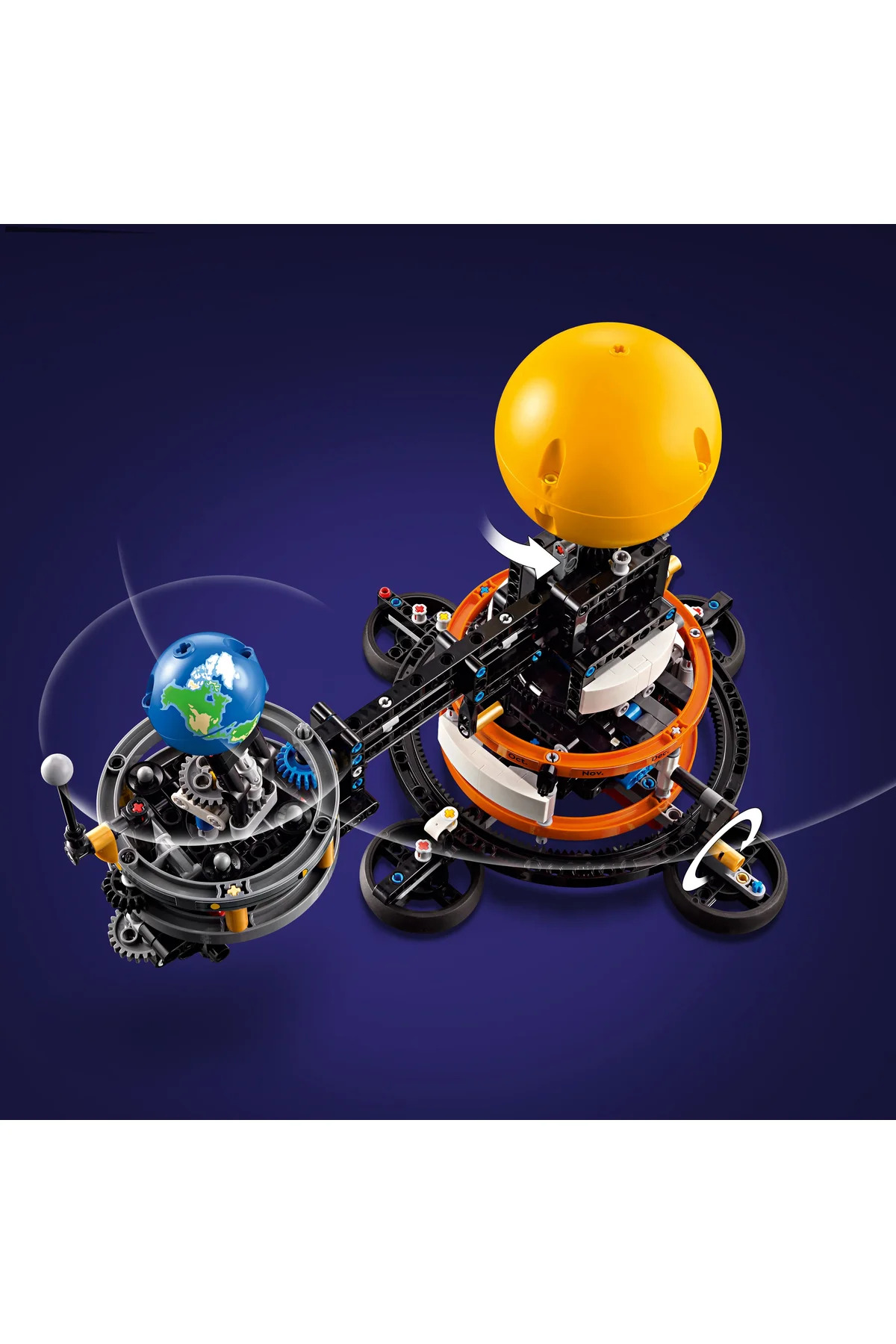 مجموعه ساختنی تکنف پلنت زمین و ماه در مدار ۴۲۱۷۹ برای کودکان ۱۰+ سال (۵۲۶ قطعه)