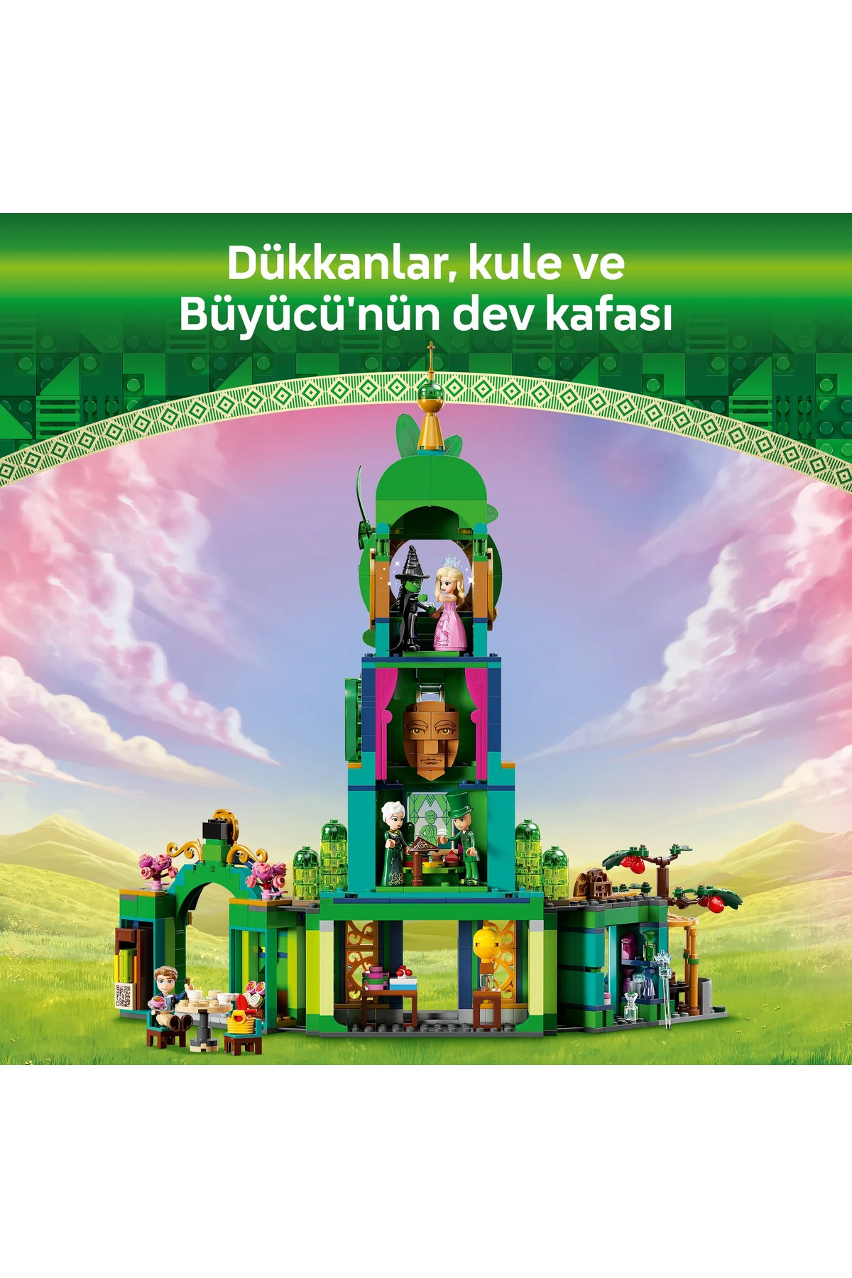 ® Wicked خوش‌آمد به شهر زمرد، مجموعه ساختنی ۷۵۶۸۴ برای کودکان ۹ سال به بالا (۹۴۵ قطعه)