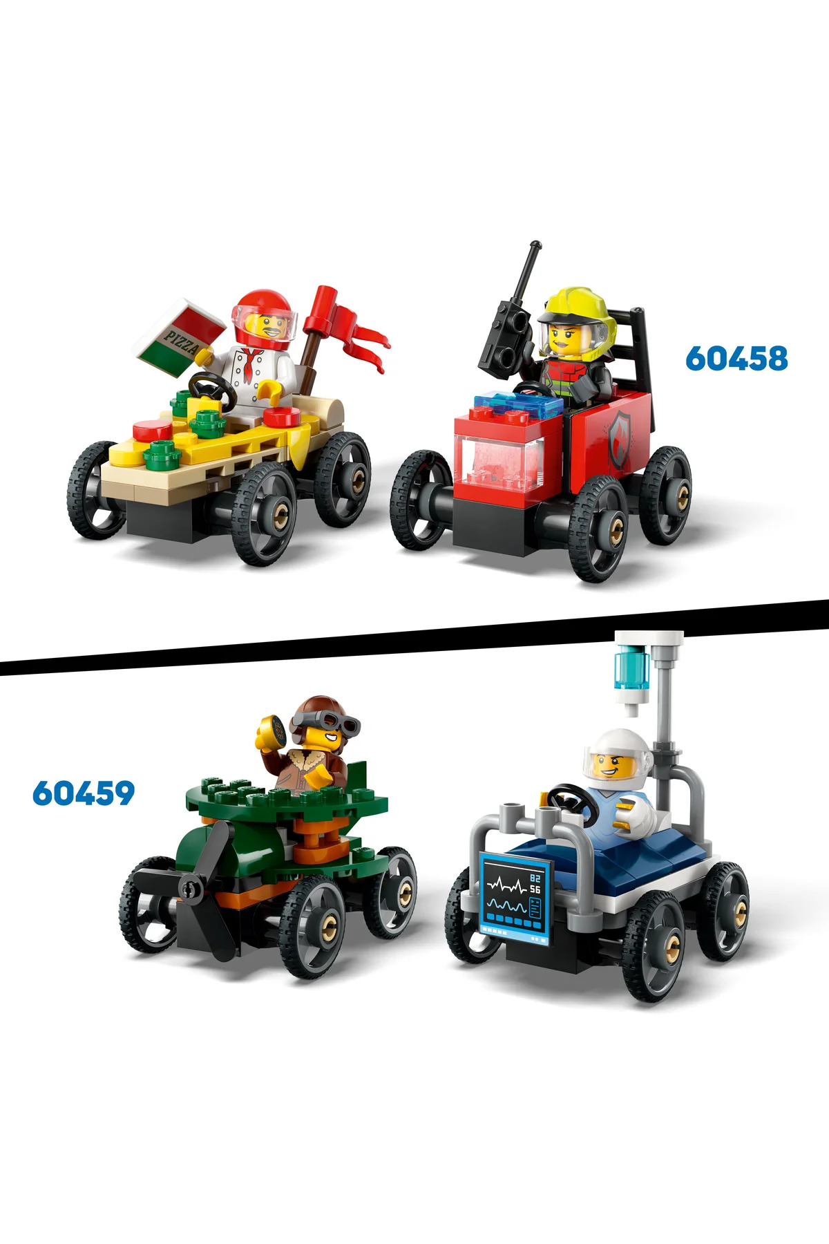 ® سیتی نو لیمیتس: مجموعه ساختنی مسیر رمپ مسابقه اتومبیل ۶۰۴۶۰ برای کودکان بالای ۶ سال (۴۳۶ قطعه)