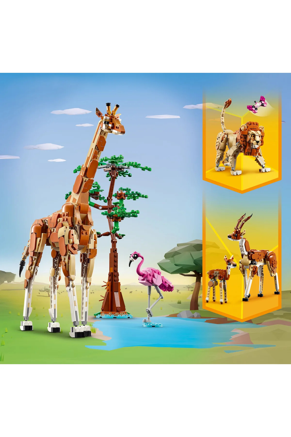 ® کریِیتور وایلد سافاری حیوانات، ست ۳ در ۱، ۳۱۱۵۰