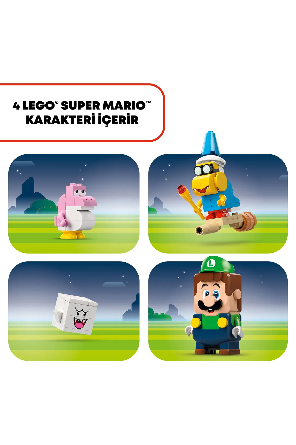 ماجراهای سوپر ماریو™ با لویجی™ تعاملی لگو®