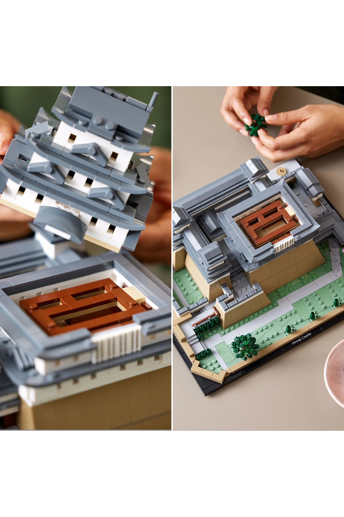 قلعه هیمجی ۲۱۰۶۰ – کیت مدل‌سازی ساختمان – مجموعه نمادهای معماری (۲۱۲۵ قطعه)