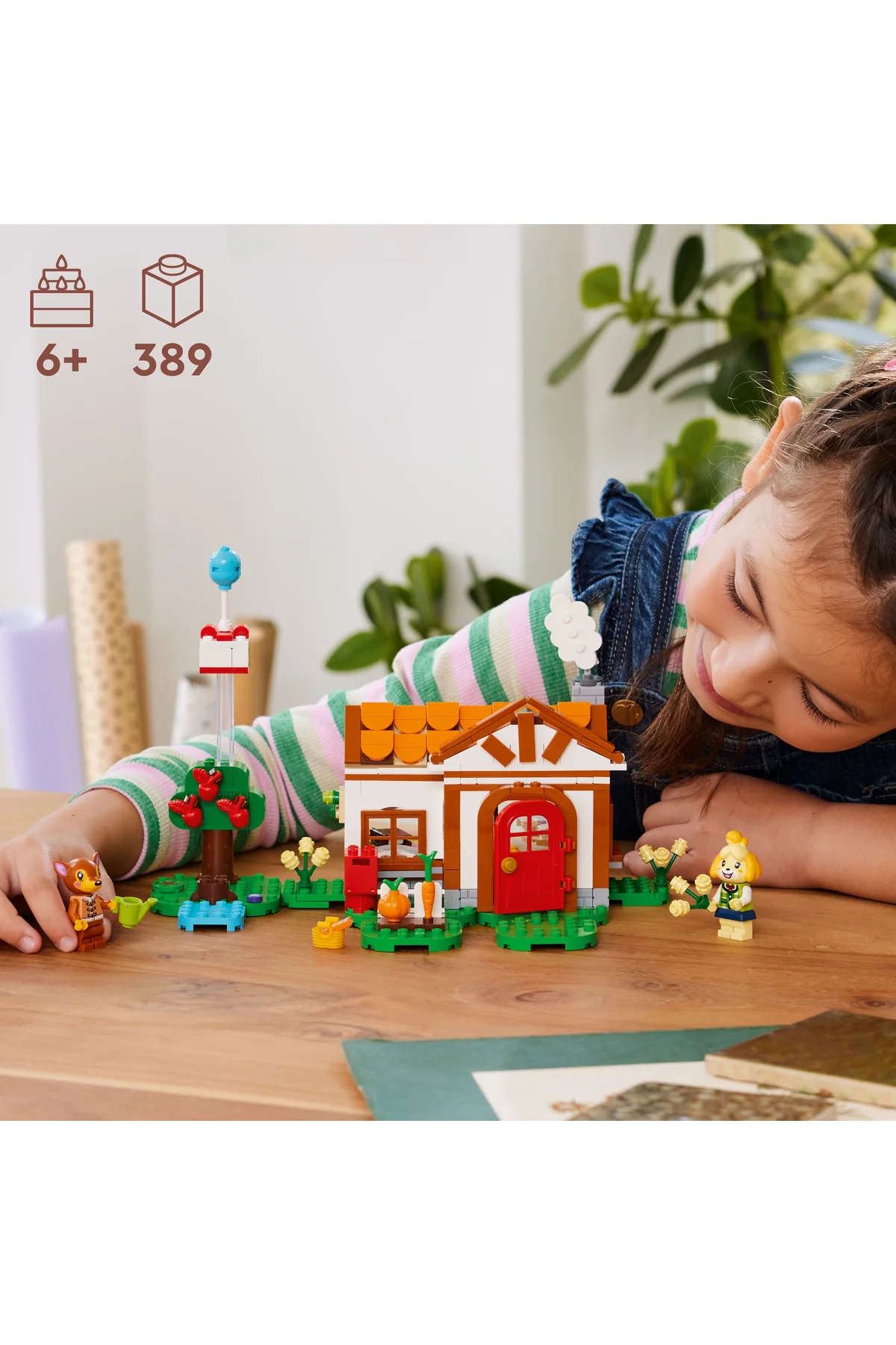 ® انیمال کراسینگ بازدید از خانه ایزابل، مجموعه ساختنی ۷۷۰۴۹ برای کودکان بالای ۶ سال (۳۸۹ قطعه)