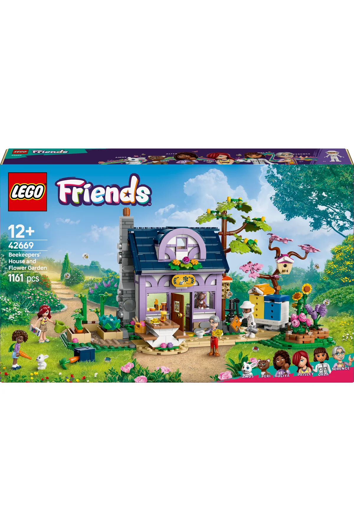 ® خانهٔ زنبورداران و باغ گل فِرِندز، مجموعهٔ ساختنی ۴۲۶۶۹ برای کودکان بالای ۱۲ سال (۱۱۶۱ قطعه)