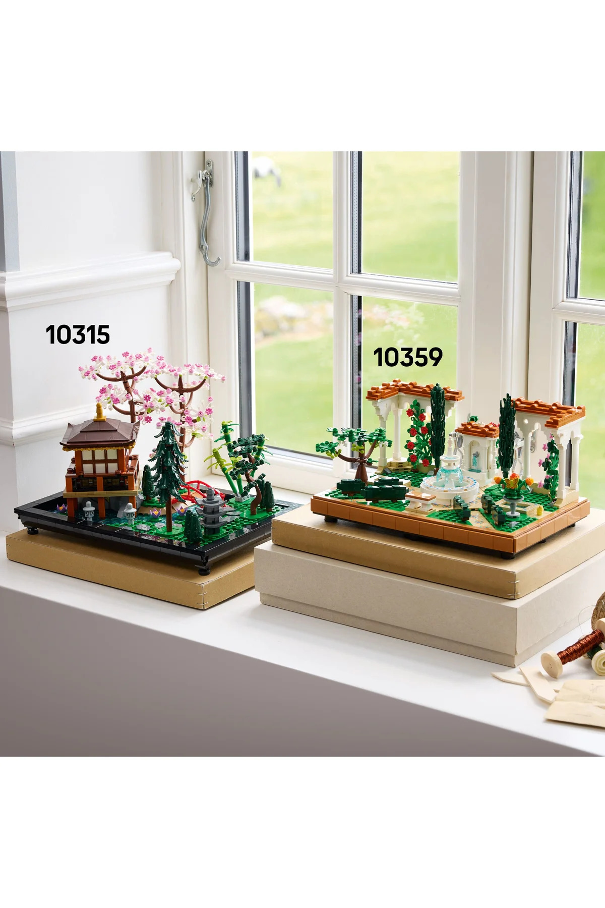 ® آیکونز فانتین گاردن هوم دکور مجموعه ساختنی ۱۰۳۵۹ برای بزرگسالان (۱,۳۰۲ قطعه)