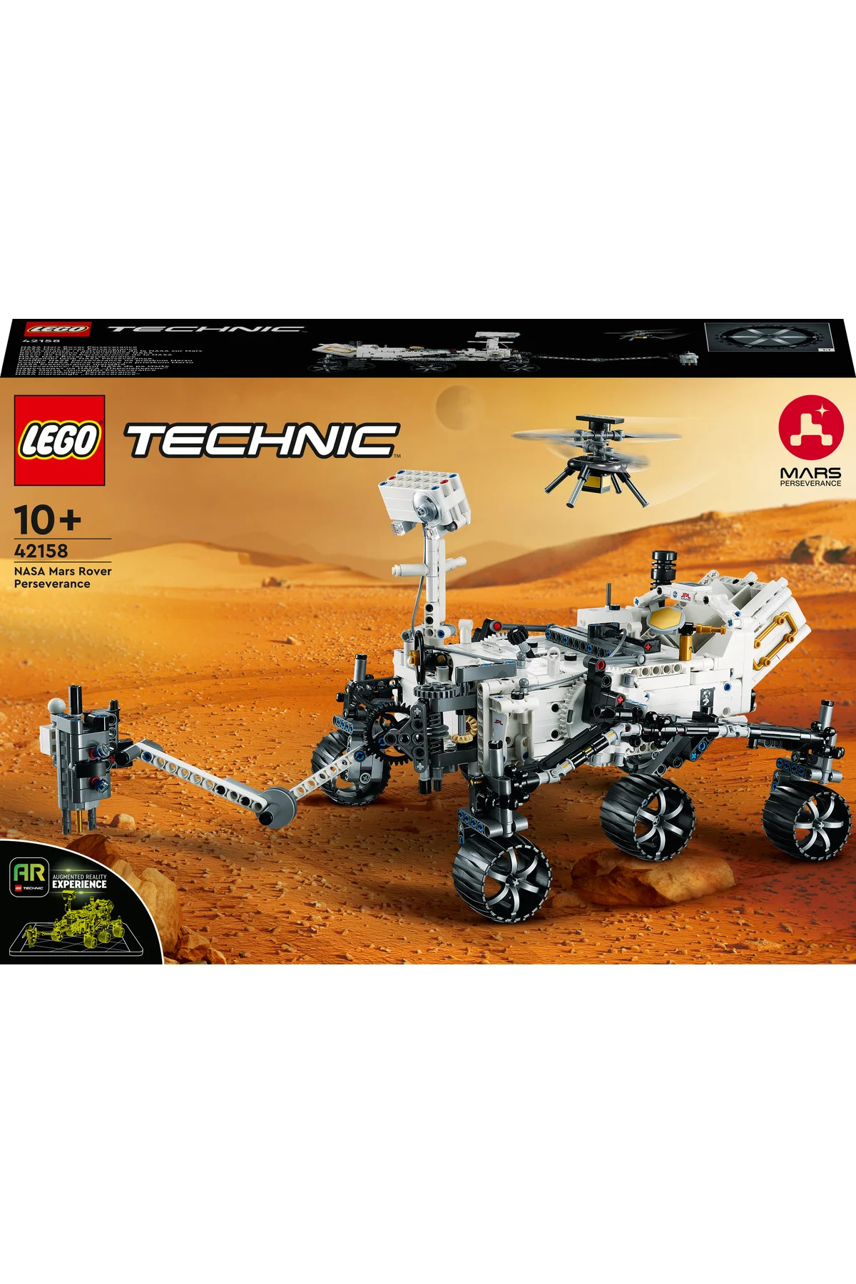 مجموعه ساختنی تکنیک ناسا مریخنورد استقامت ۴۲۱۵۸ برای کودکان ۱۰+ سال (۱,۱۳۲ قطعه)