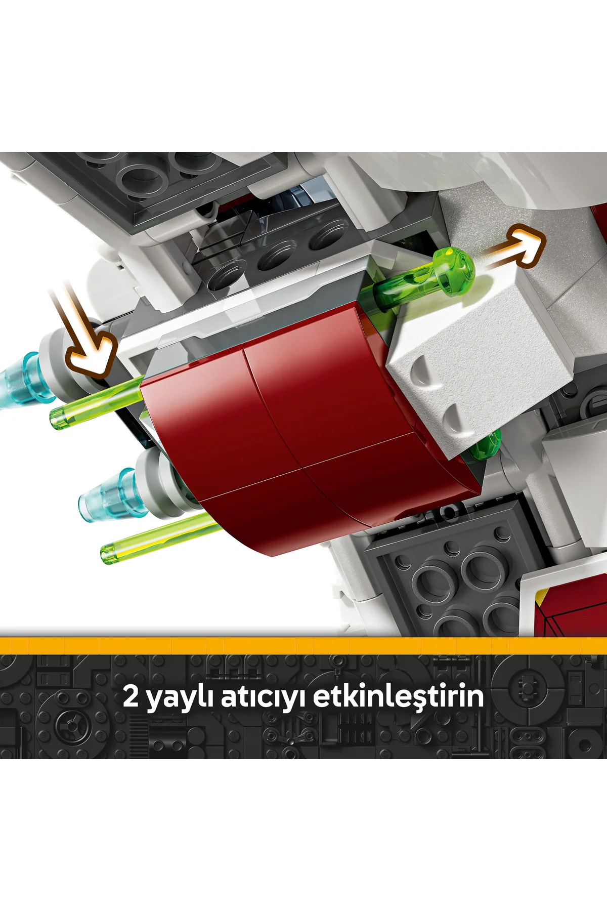 جنگ ستارگان: جنگ‌های کلون - مجموعه ساختنی interceptor جِدای آسوکا ۷۵۴۰۱ (۲۹۰ قطعه)