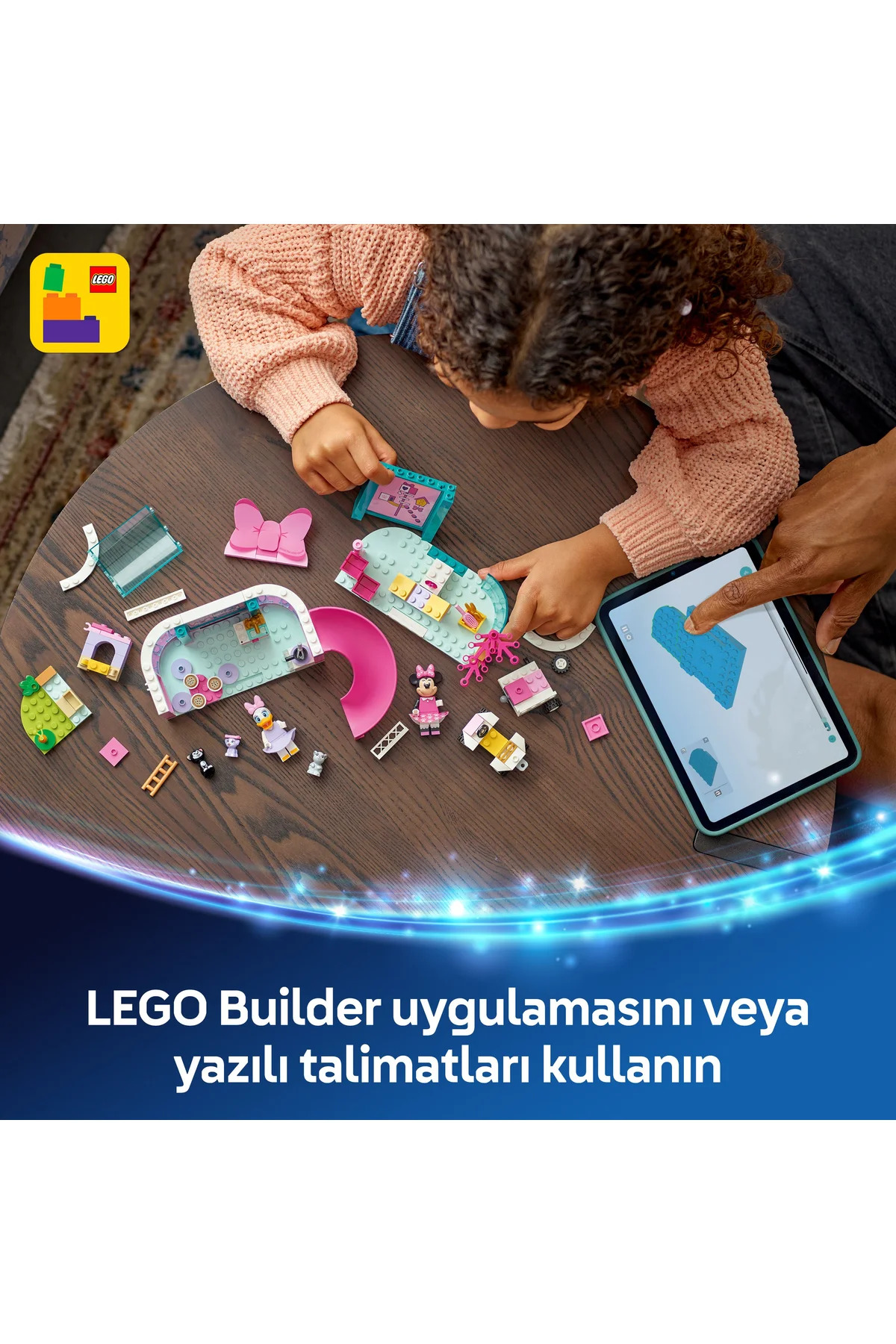 LEGO ® ǀ Disney Minnie’nin Evcil Hayvan Oteli Mickey’nin Kulüp Evi 43274 - 4+ Oyuncak Yapım Seti (161P) fotoğrafı 7 (önizleme)