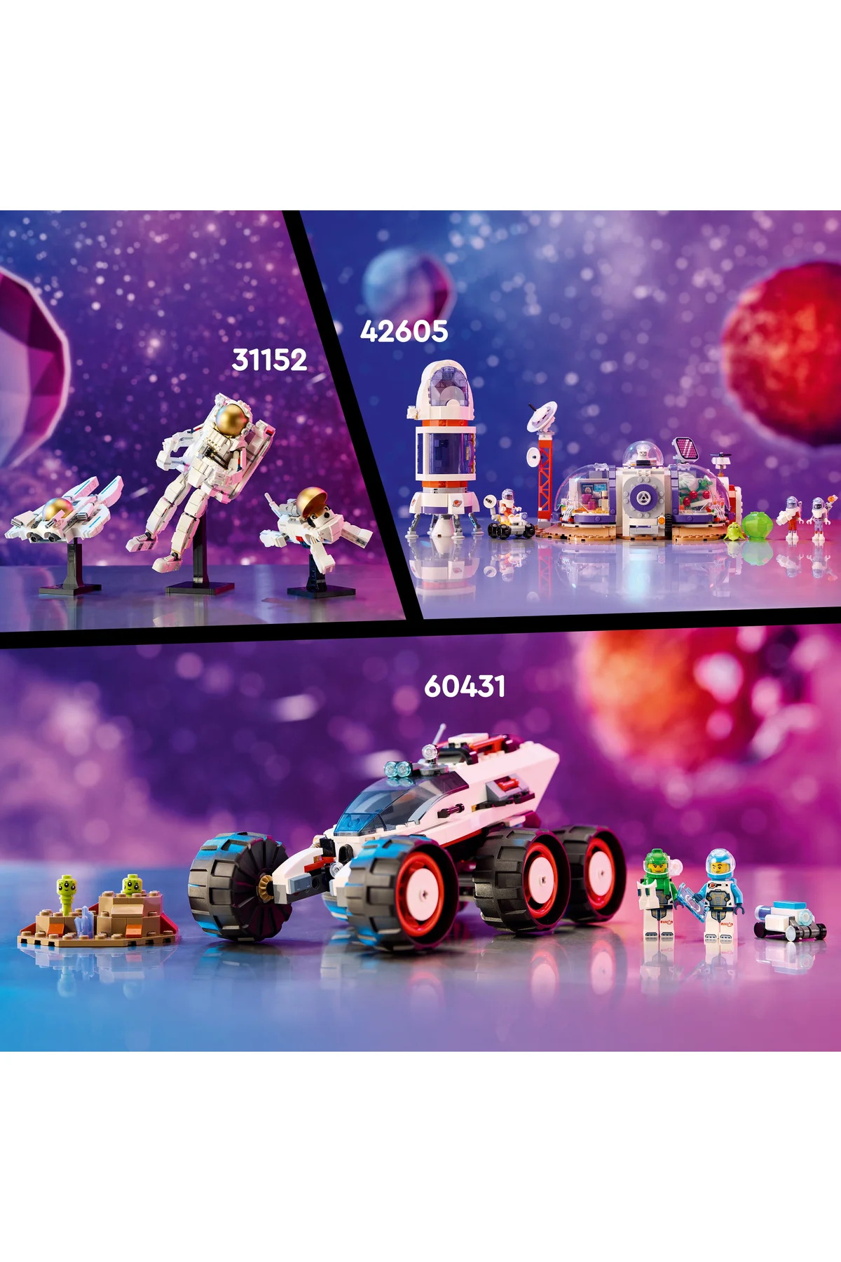 مجموعه ساختنی تکنف پلنت زمین و ماه در مدار ۴۲۱۷۹ برای کودکان ۱۰+ سال (۵۲۶ قطعه)