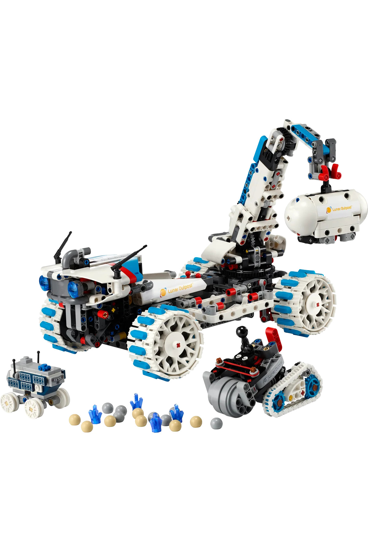 ® Technic پایگاه ماه‌نشین ™ سفینه فضایی مسافر ماه ۴۲۲۱۱ - مجموعه ساختنی اسباب‌بازی خلاقانه ۱۰+ (۱۰۸۲P)