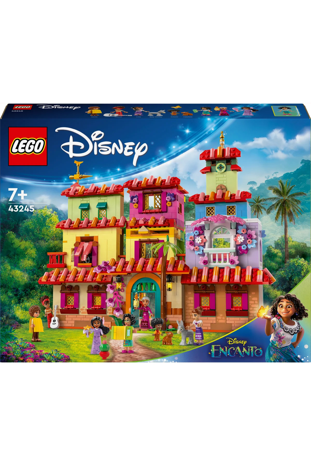 ® ǀ دیزنی انکانتو خانه جادویی مادریگال ۴۳۲۴۵ – مجموعه ساختنی اسباب‌بازی خلاقانه برای کودکان ۷+ (۱۵۶۰ قطعه)