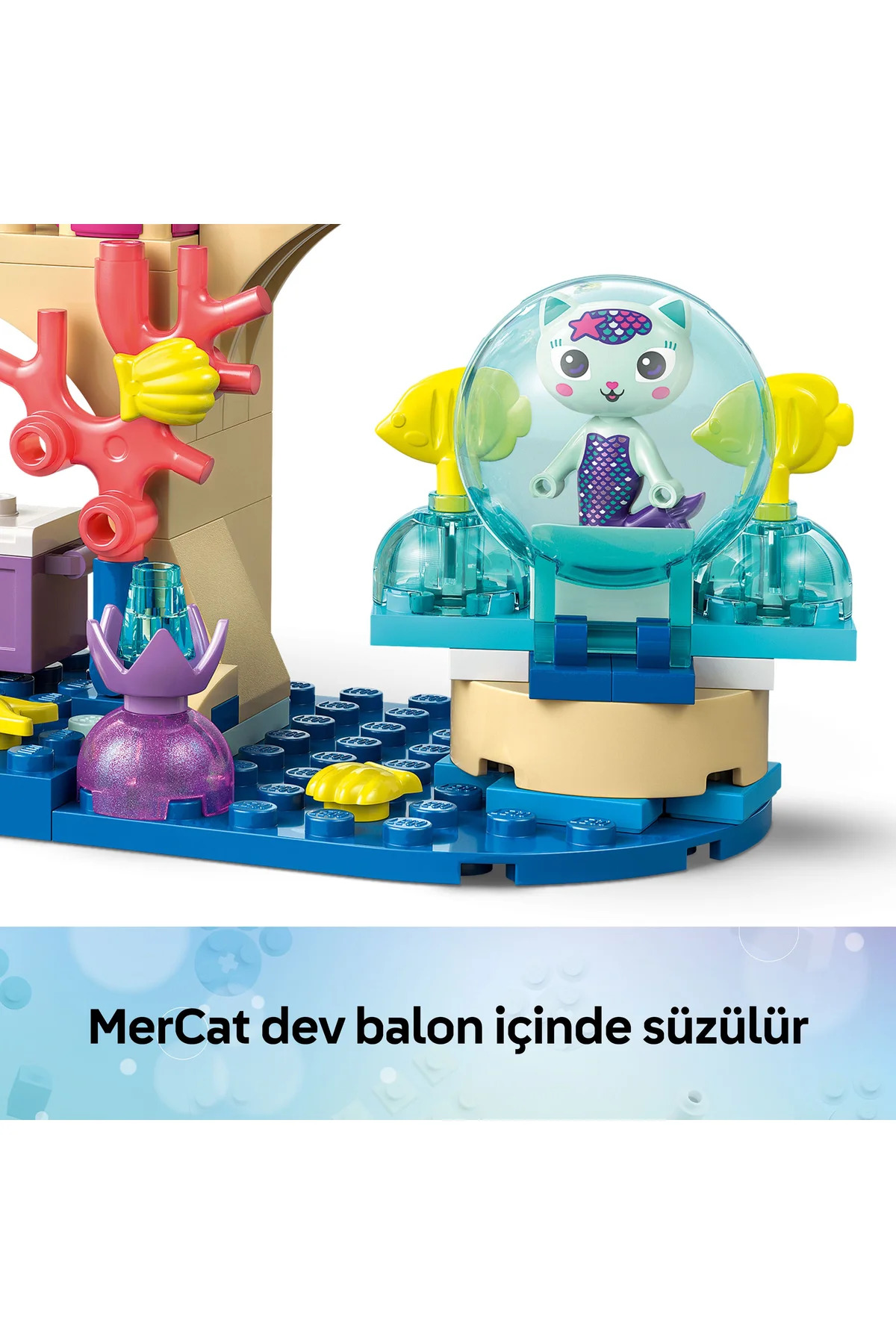 ® خانه عروسکی گبی، ماجراجویی پری‌دریایی در آکواریوم گبی ۱۱۲۰۴ – مجموعه ساختنی اسباب‌بازی ۴+ (۱۰۳ قطعه)