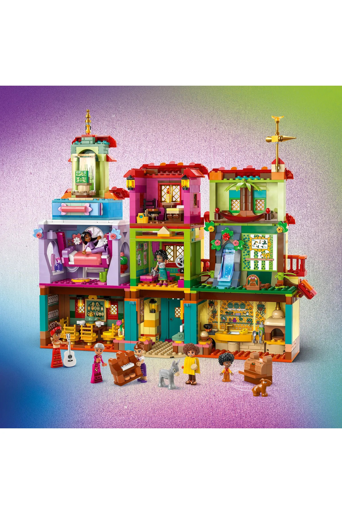 ® ǀ دیزنی انکانتو خانه جادویی مادریگال ۴۳۲۴۵ – مجموعه ساختنی اسباب‌بازی خلاقانه برای کودکان ۷+ (۱۵۶۰ قطعه)