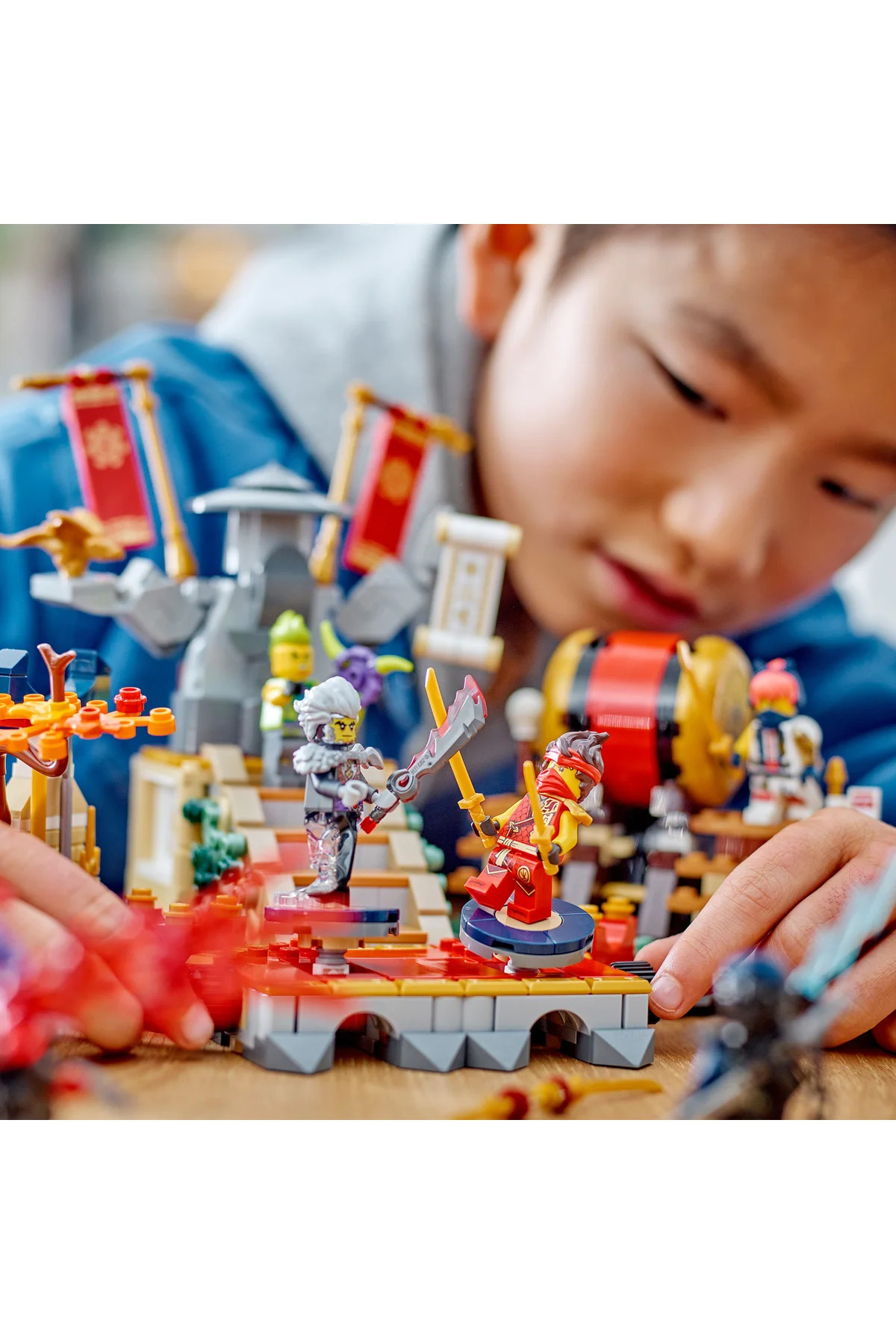 مجموعه ساختنی آرنا نبرد تورنمنت اینسکس نینجاگو ® ۷۱۸۱۸ – برای کودکان ۷ سال به بالا (۶۵۹ قطعه) ترندی ۱۰