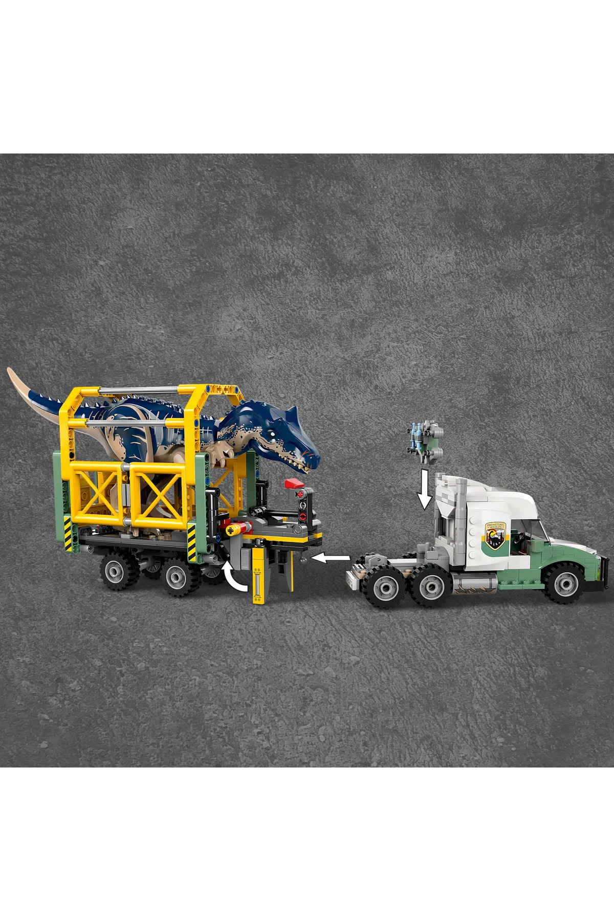 دنیای ژوراسیک – مأموریت دایناسور: کامیون حمل آلووسوروس ۷۶۹۶۶