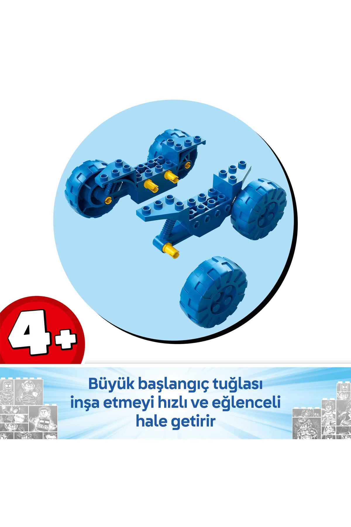 ® مجموعه ساختنی مارول اسپایدی و دوستان شگفت‌انگیزش ۱۱۱۹۹ برای کودکان ۴ سال به بالا (۱۳۶ قطعه)