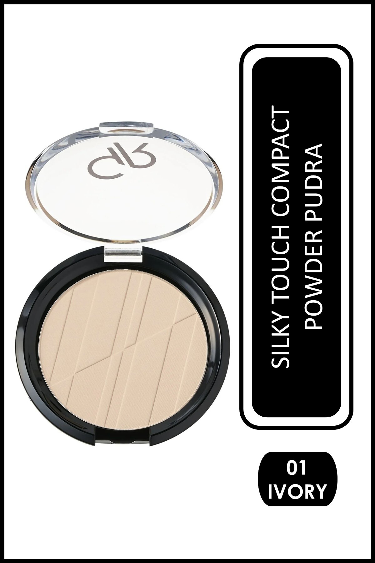 Golden Rose Silky Touch Compact Powder 01 Kompakt Pudra 12 g